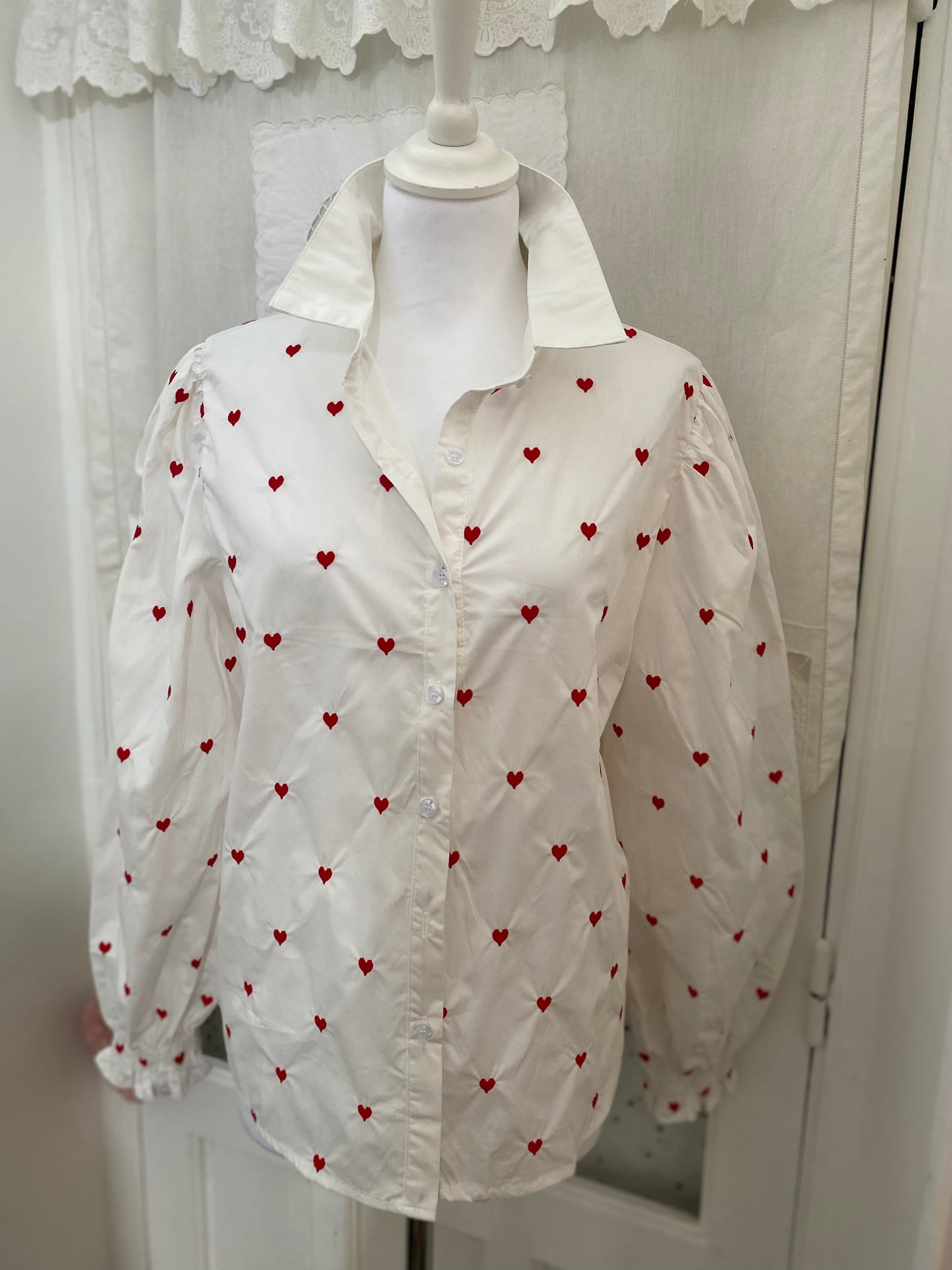 Chemise cœur convient du 44/46