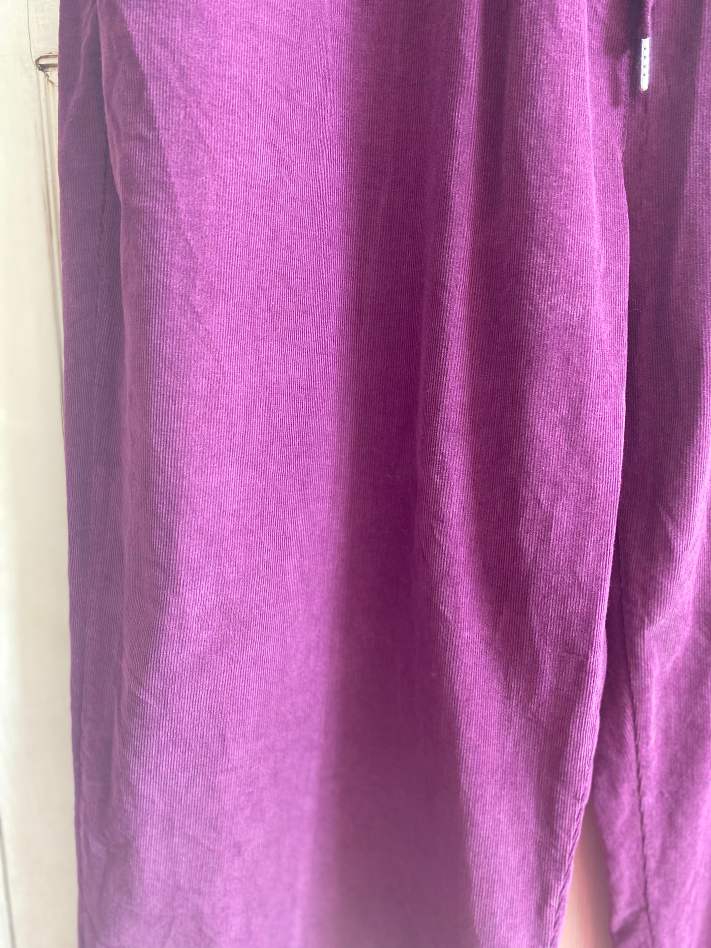 Pantalon velours violine convient du 42 au 48