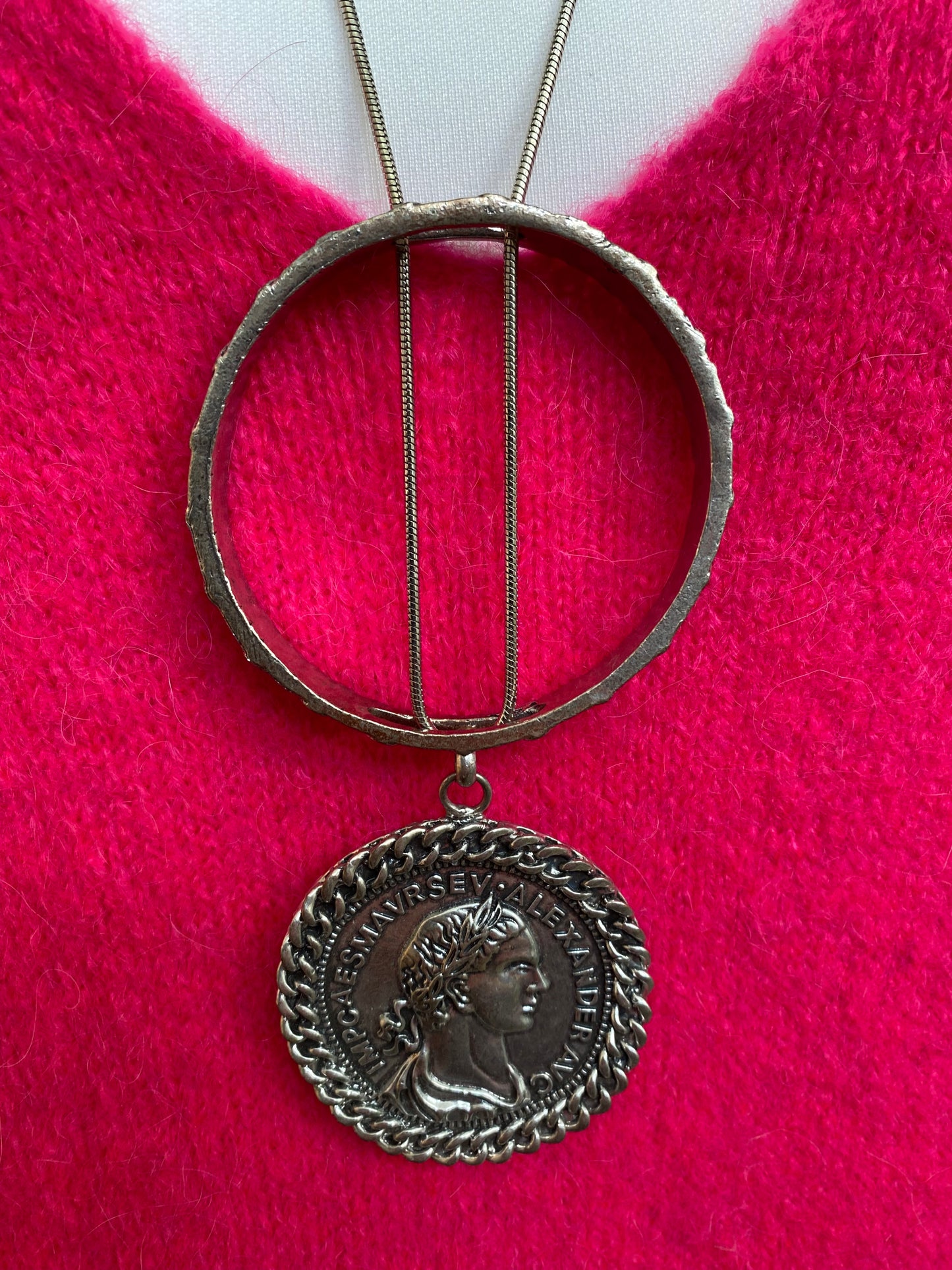 Collier pieces d’argent