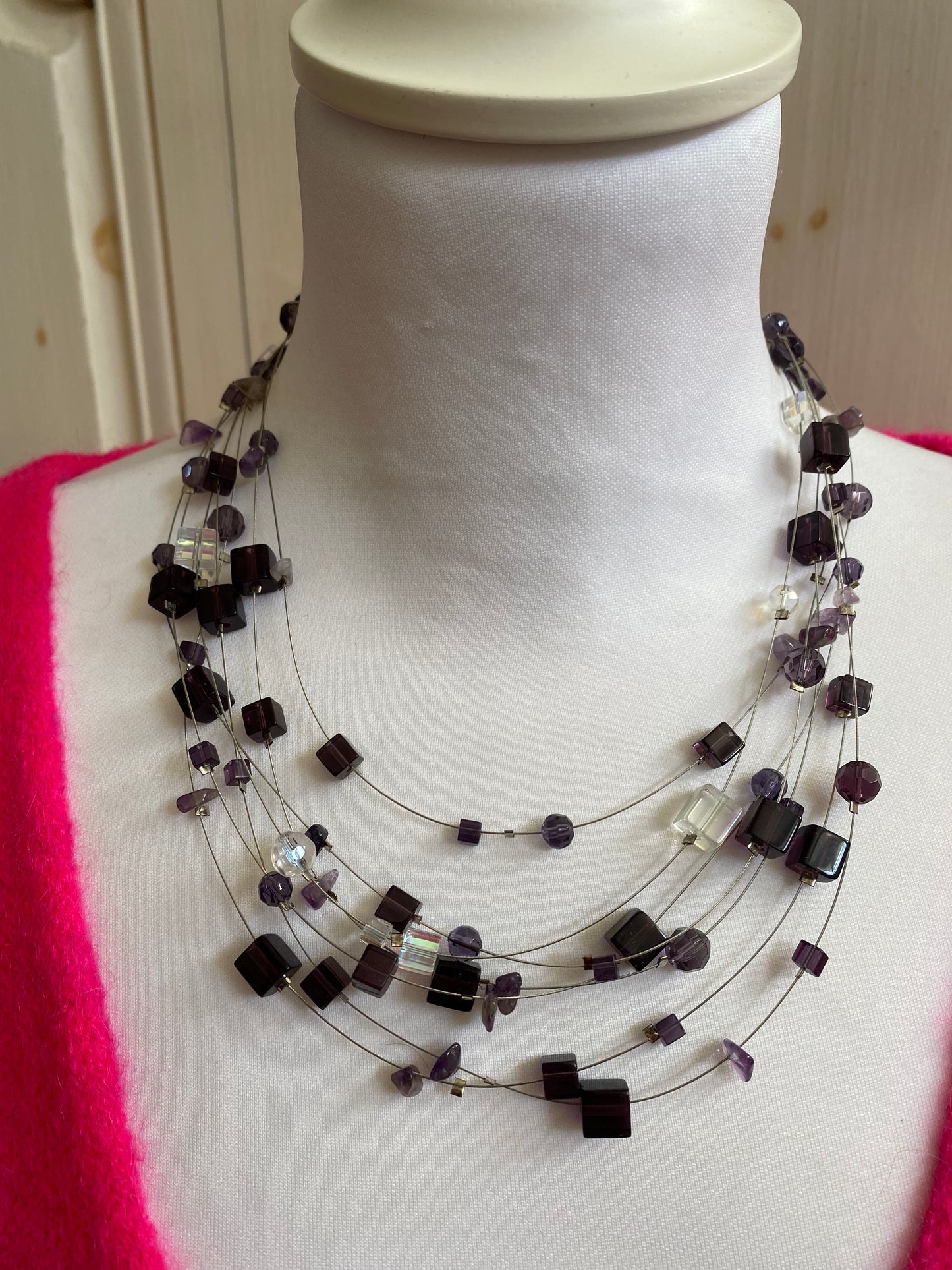 Collier violine déstructuré