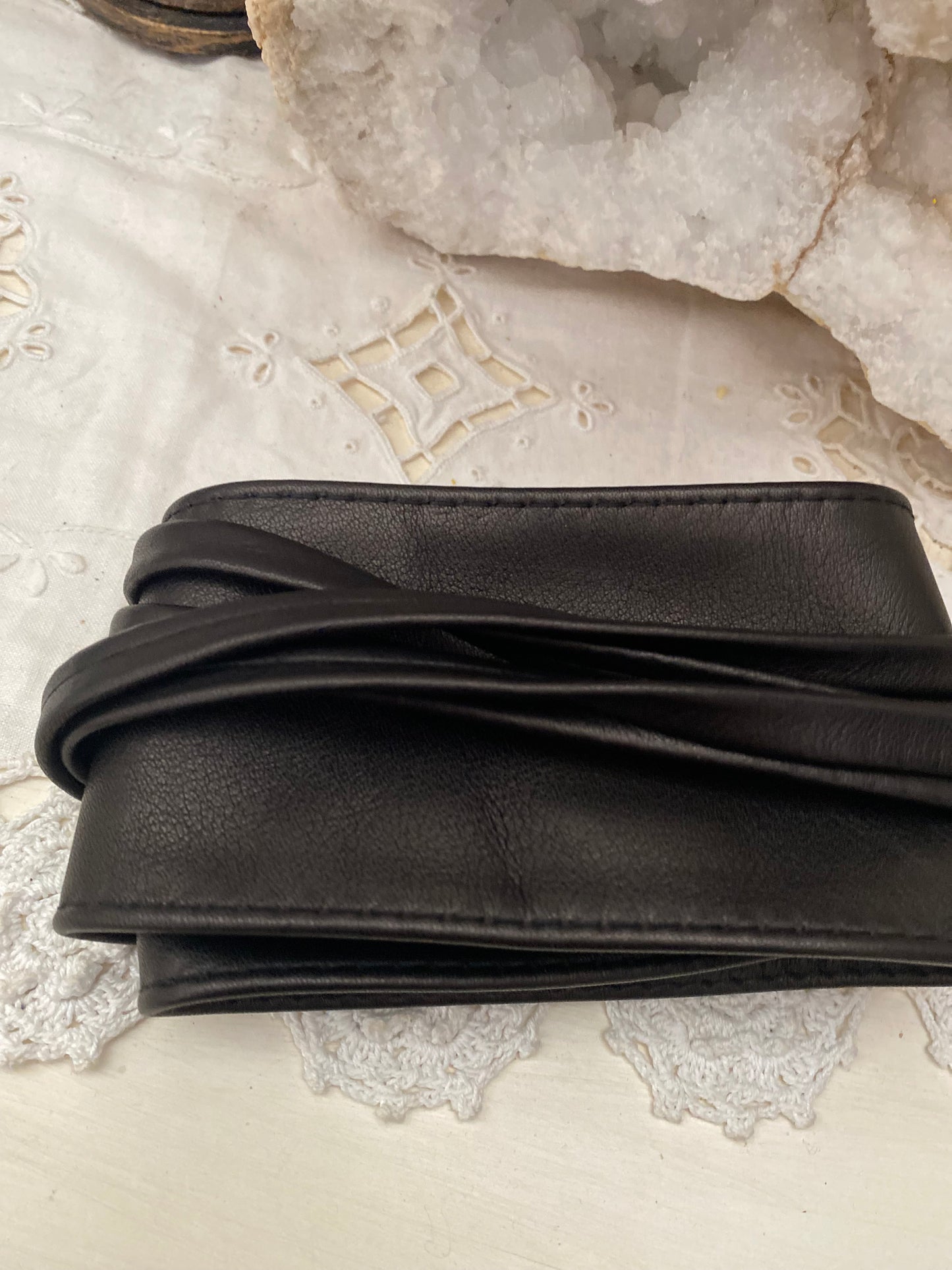 Ceinture Kimono Noir convient du 38 au 52