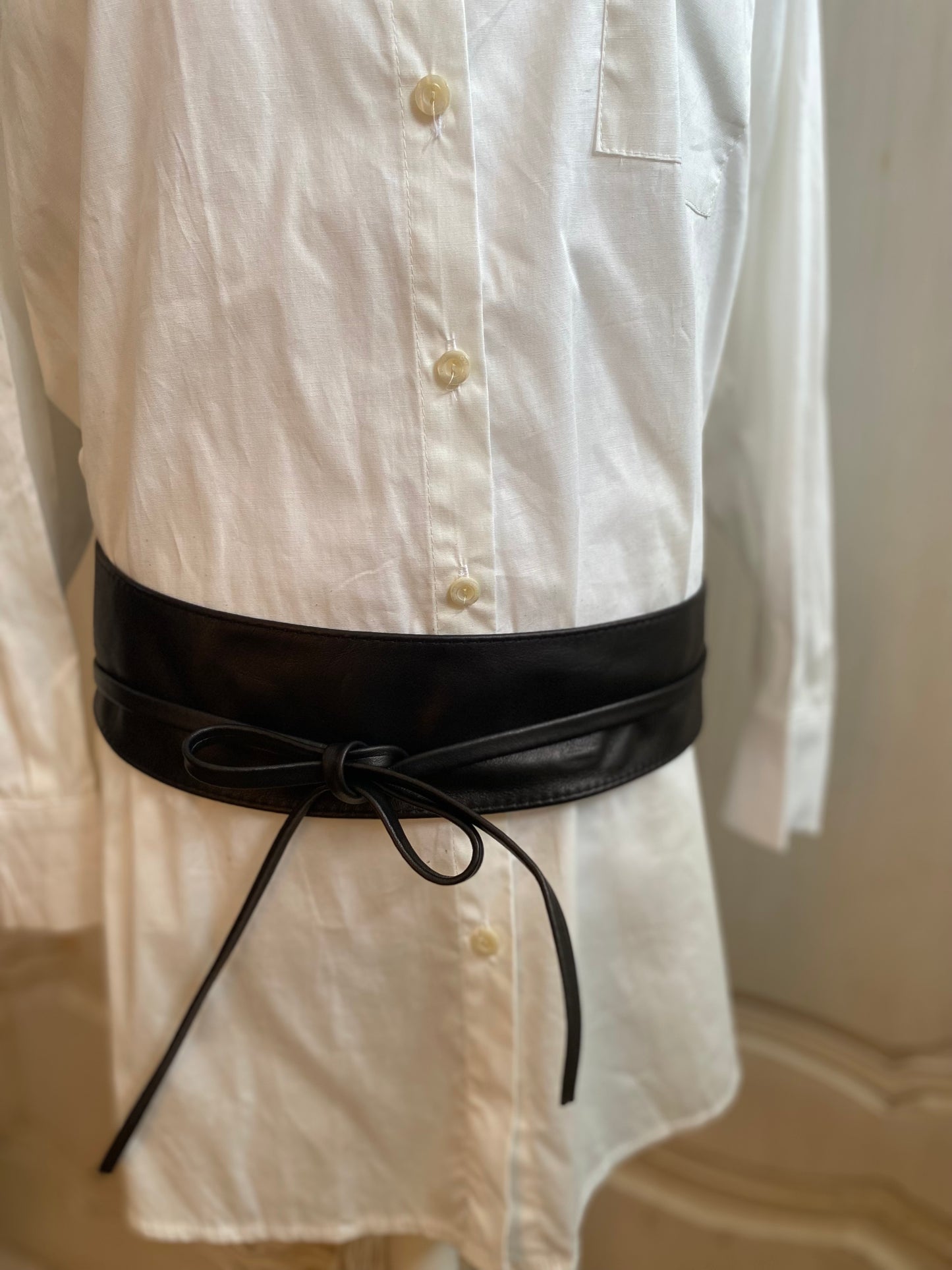 Ceinture Kimono Noir convient du 38 au 52