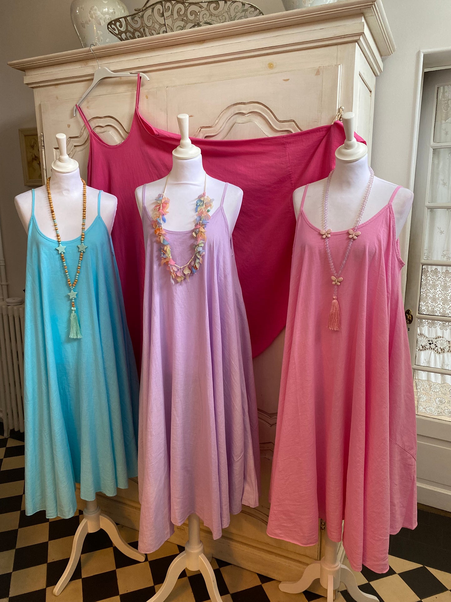 Robe Alisé turquoise du 42 au 50