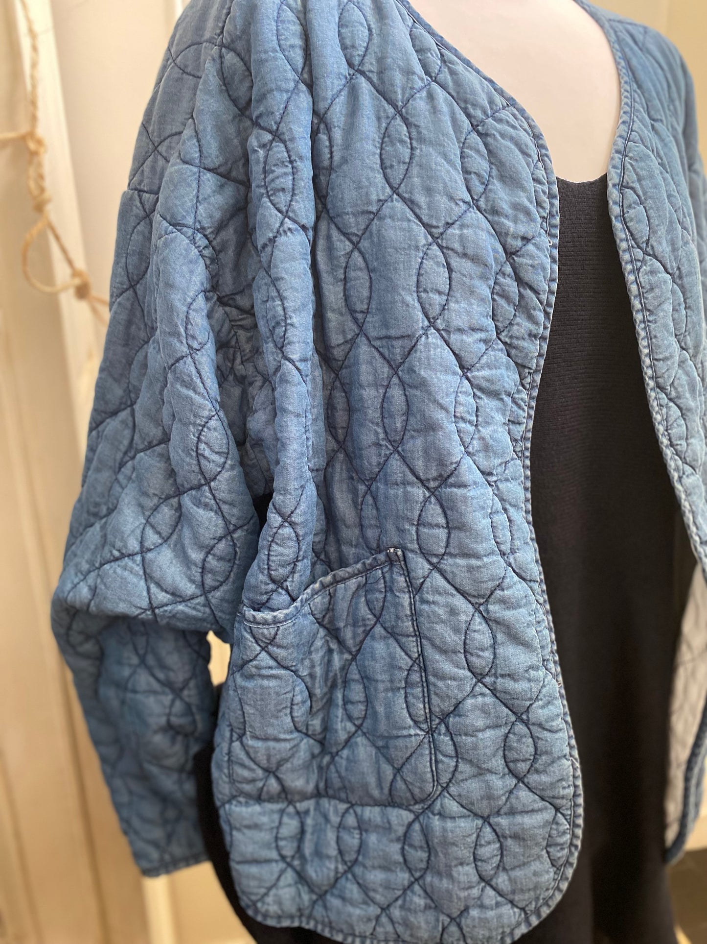 Veste jeans clair du 44 au 52