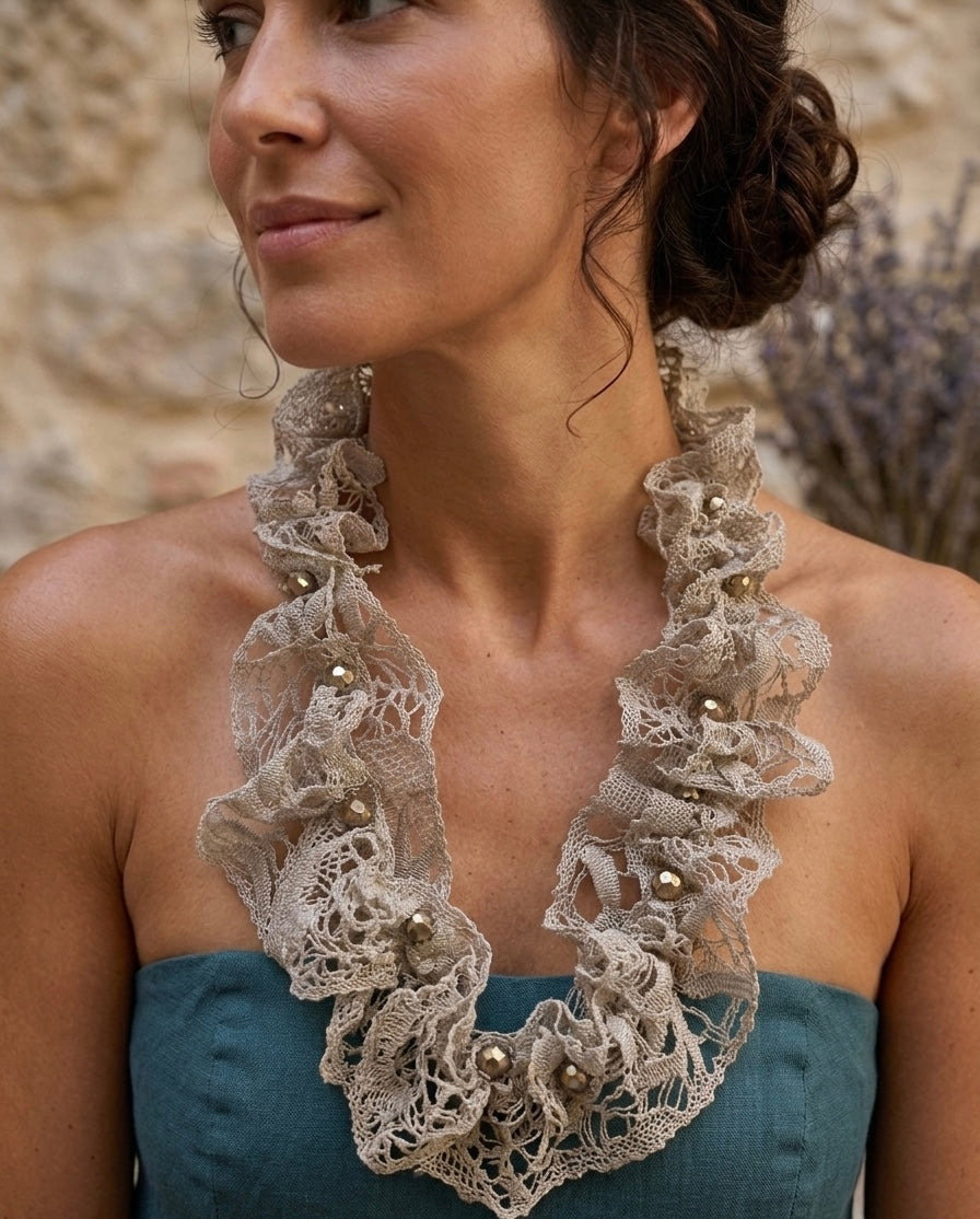 Collier Stella perle Murano
