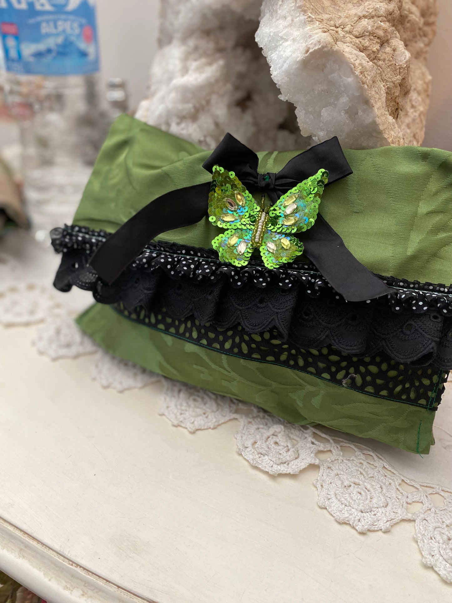 Pochette Taffetas de soie Brésil
