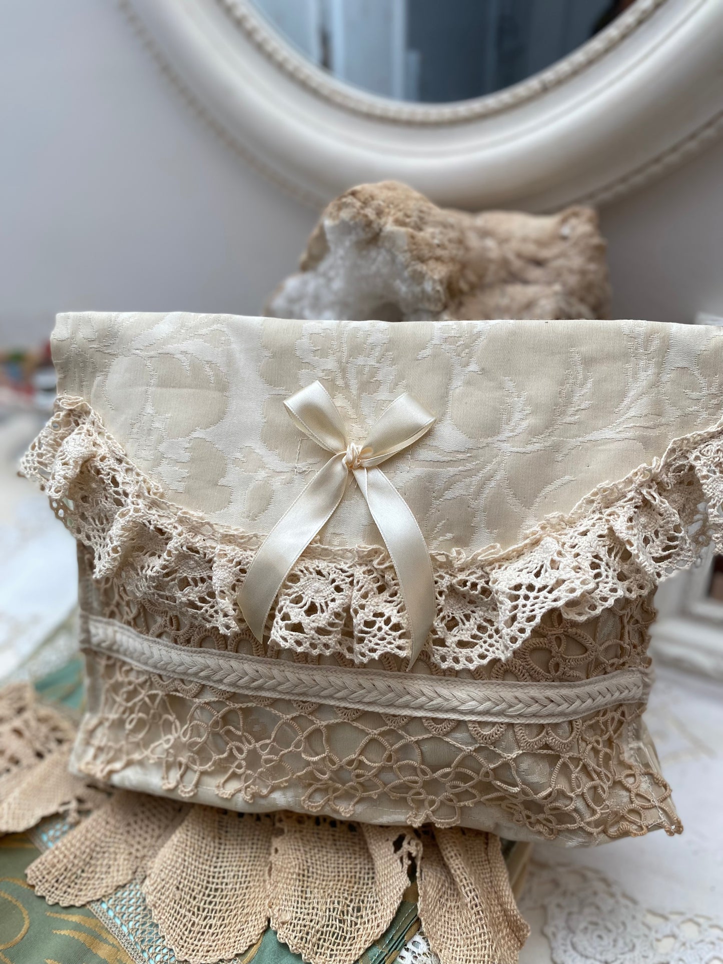 Pochette Taffetas de soie Sophia