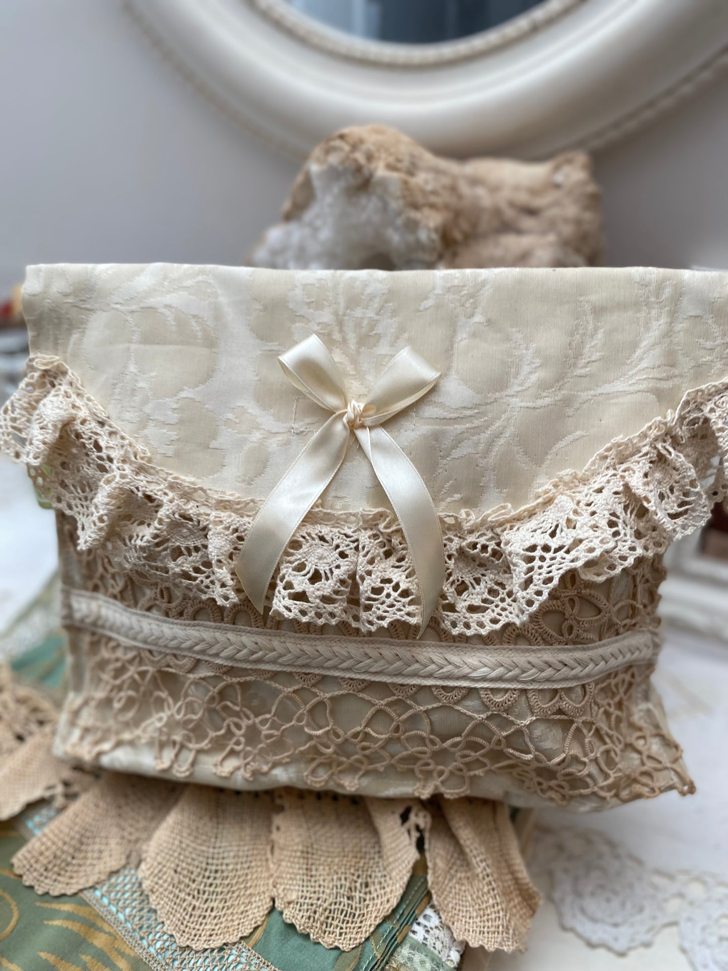 Pochette Taffetas de soie Sophia