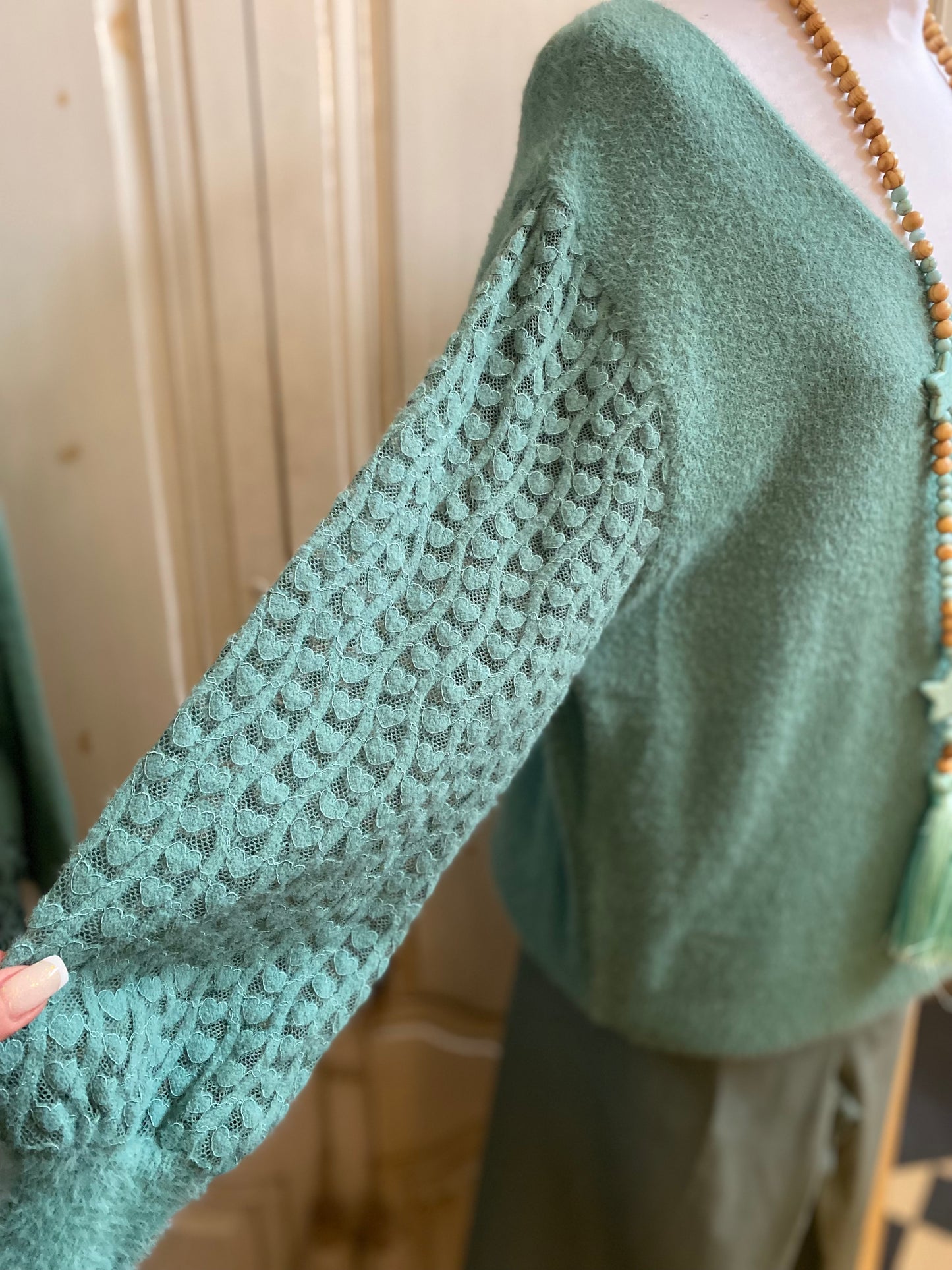 Pull Liliane convient du 38 au 48
