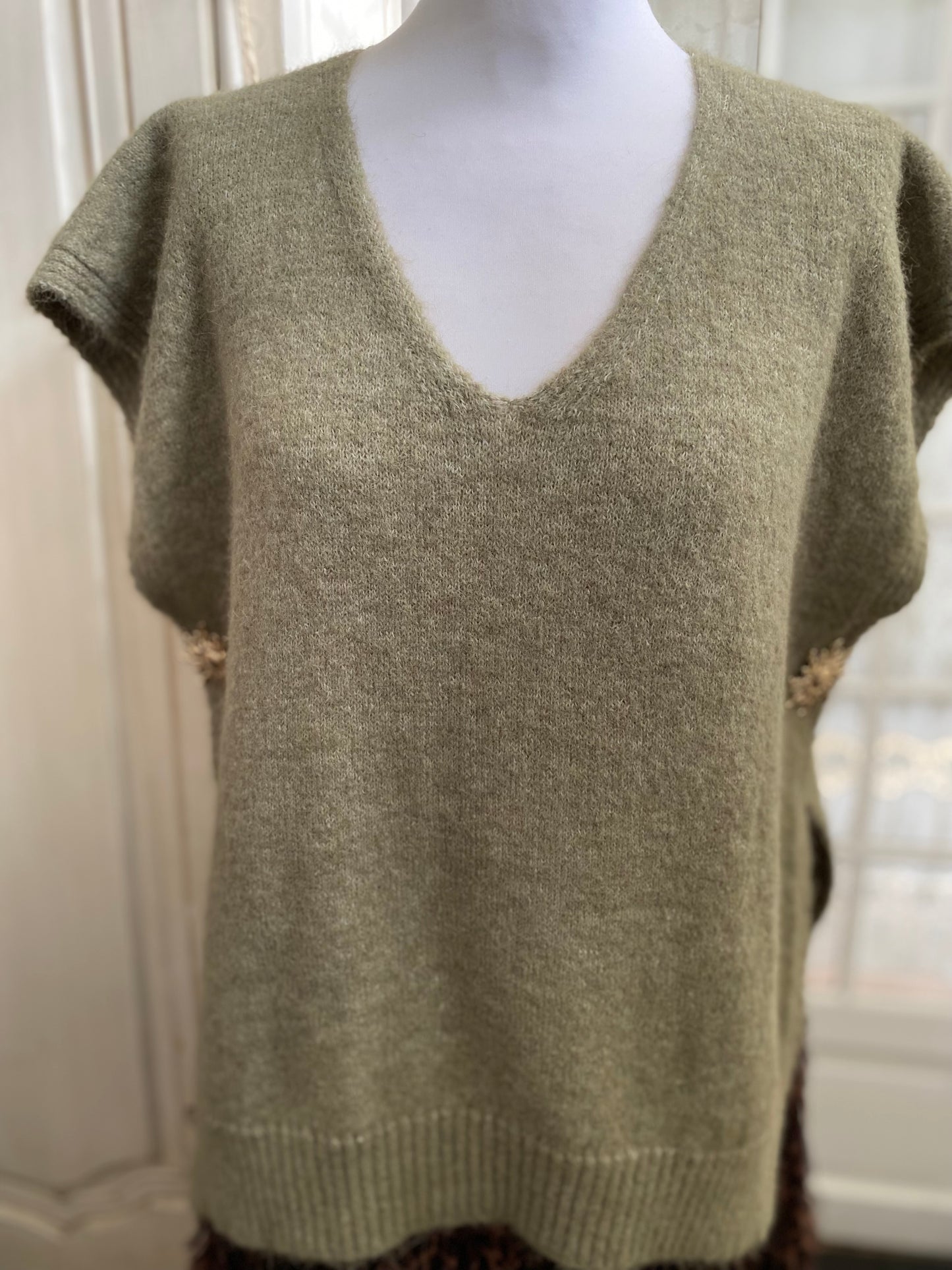 Pull soleil kaki du 40 au 48