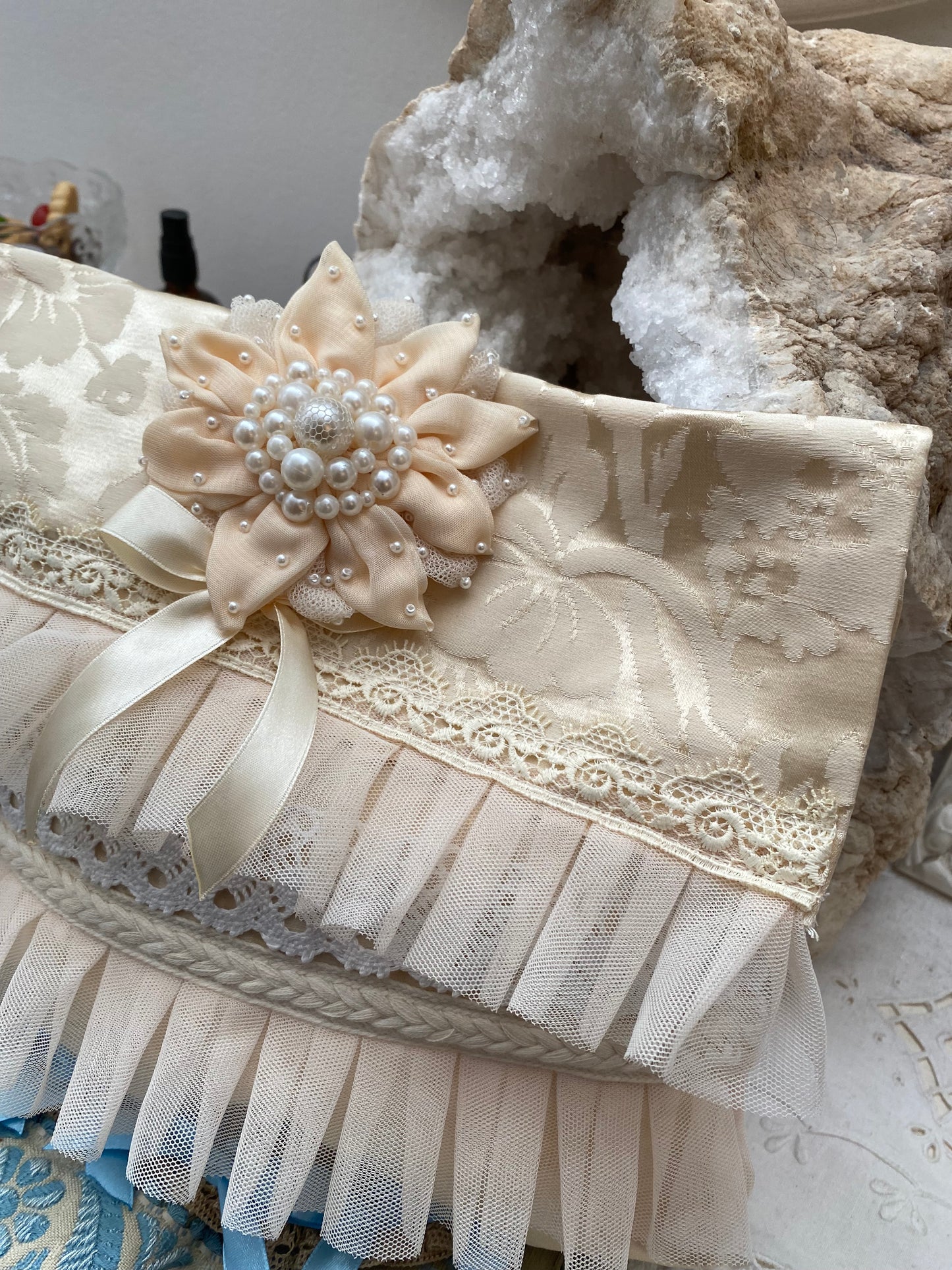 Pochette Taffetas de soie Ilona