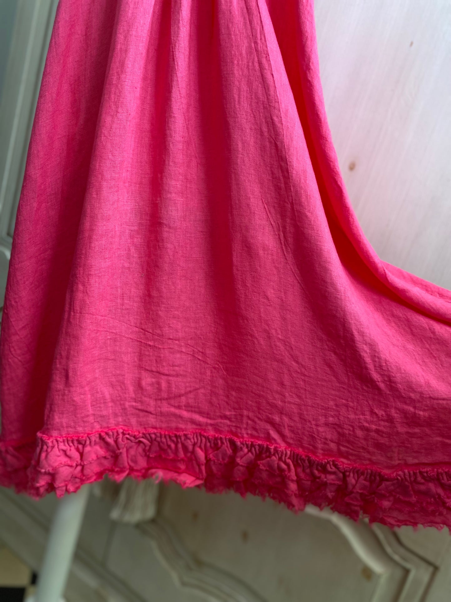 Robe Lin fuchsia du 38 au 46