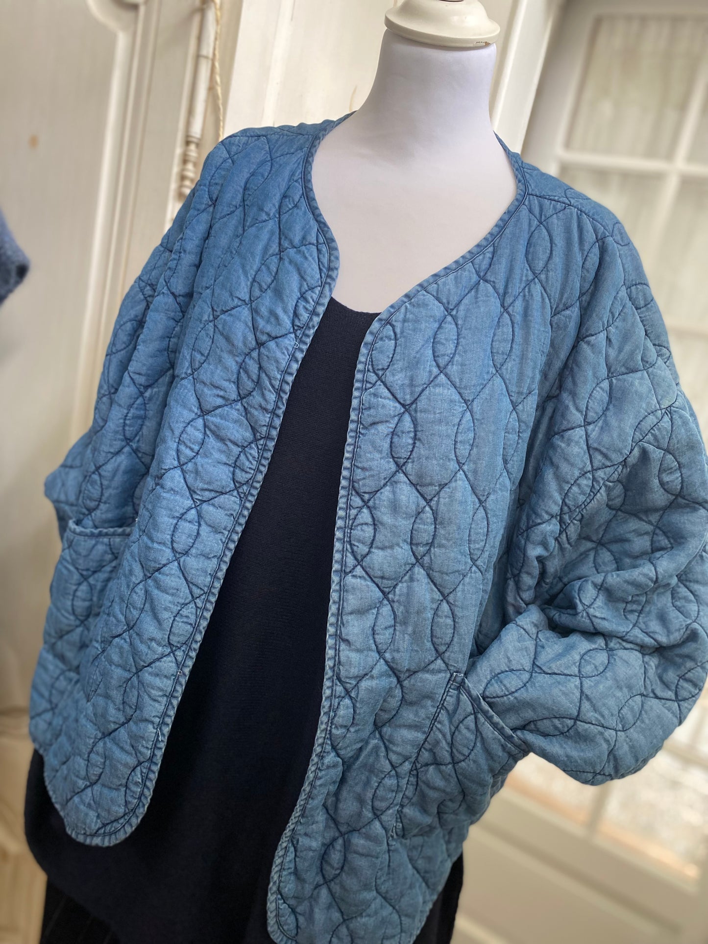 Veste jeans clair du 44 au 52
