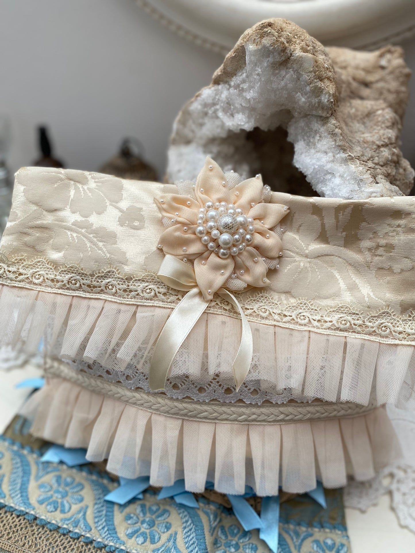Pochette Taffetas de soie Ilona