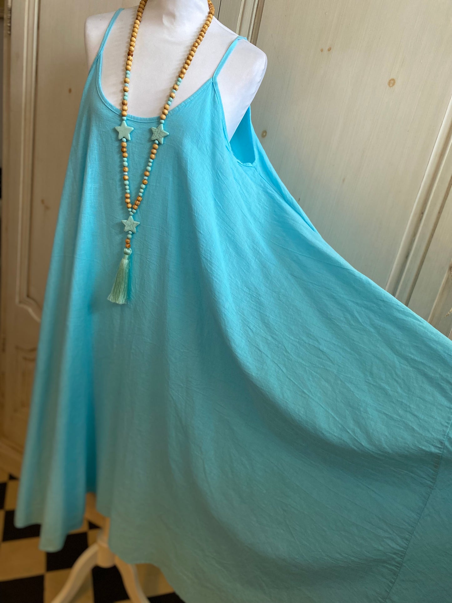 Robe Alisé turquoise du 42 au 50