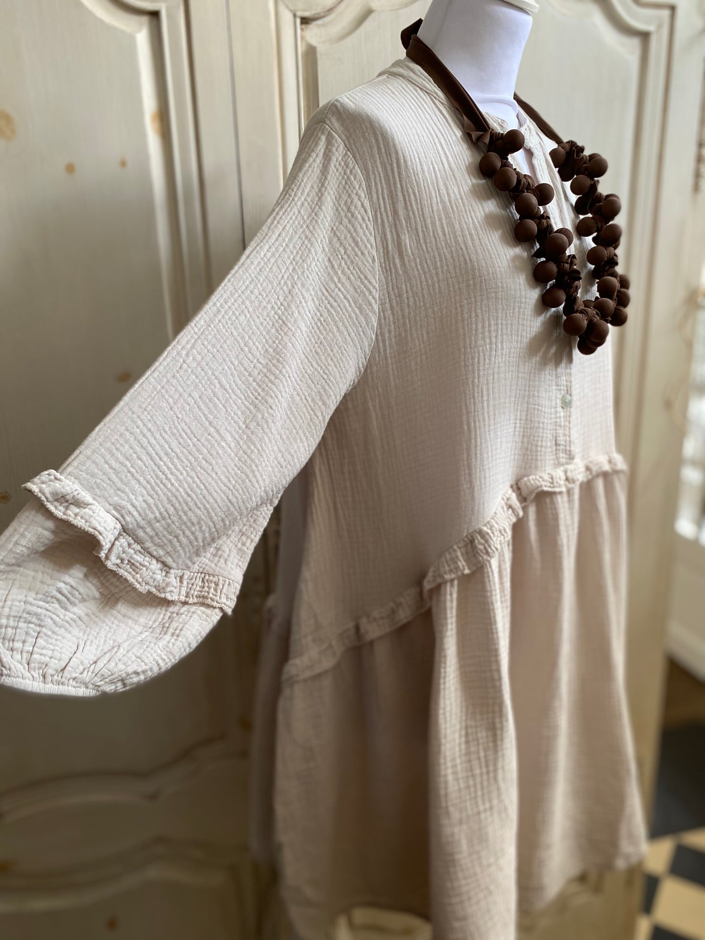 Robe Amelie ficelle du 40 au 50