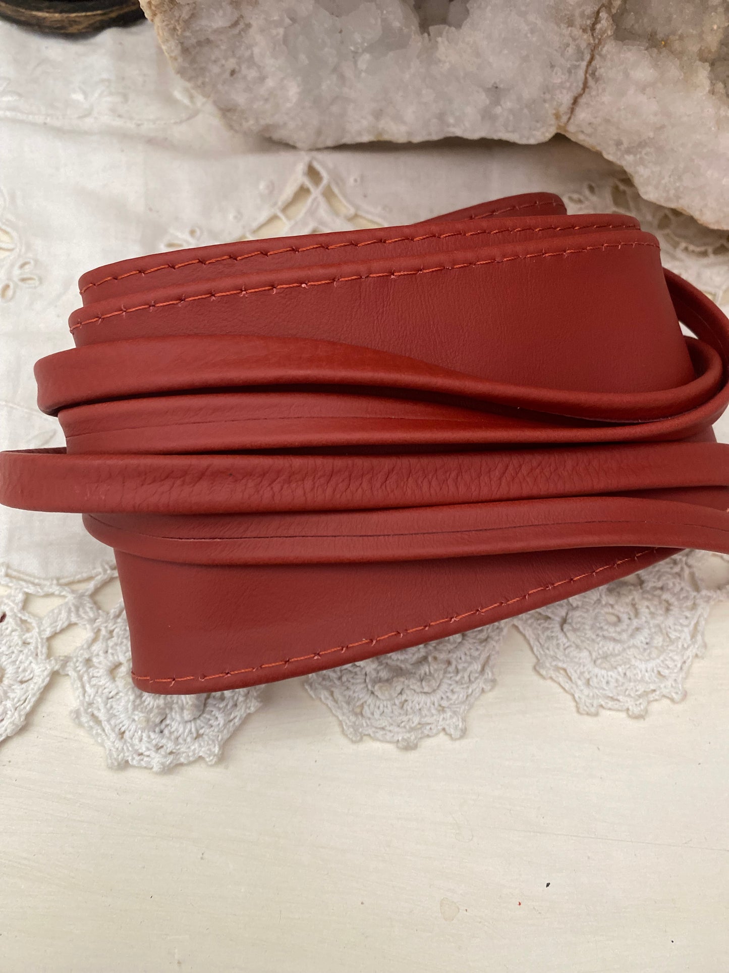 Ceinture Kimono Terracota convient du 38 au 52