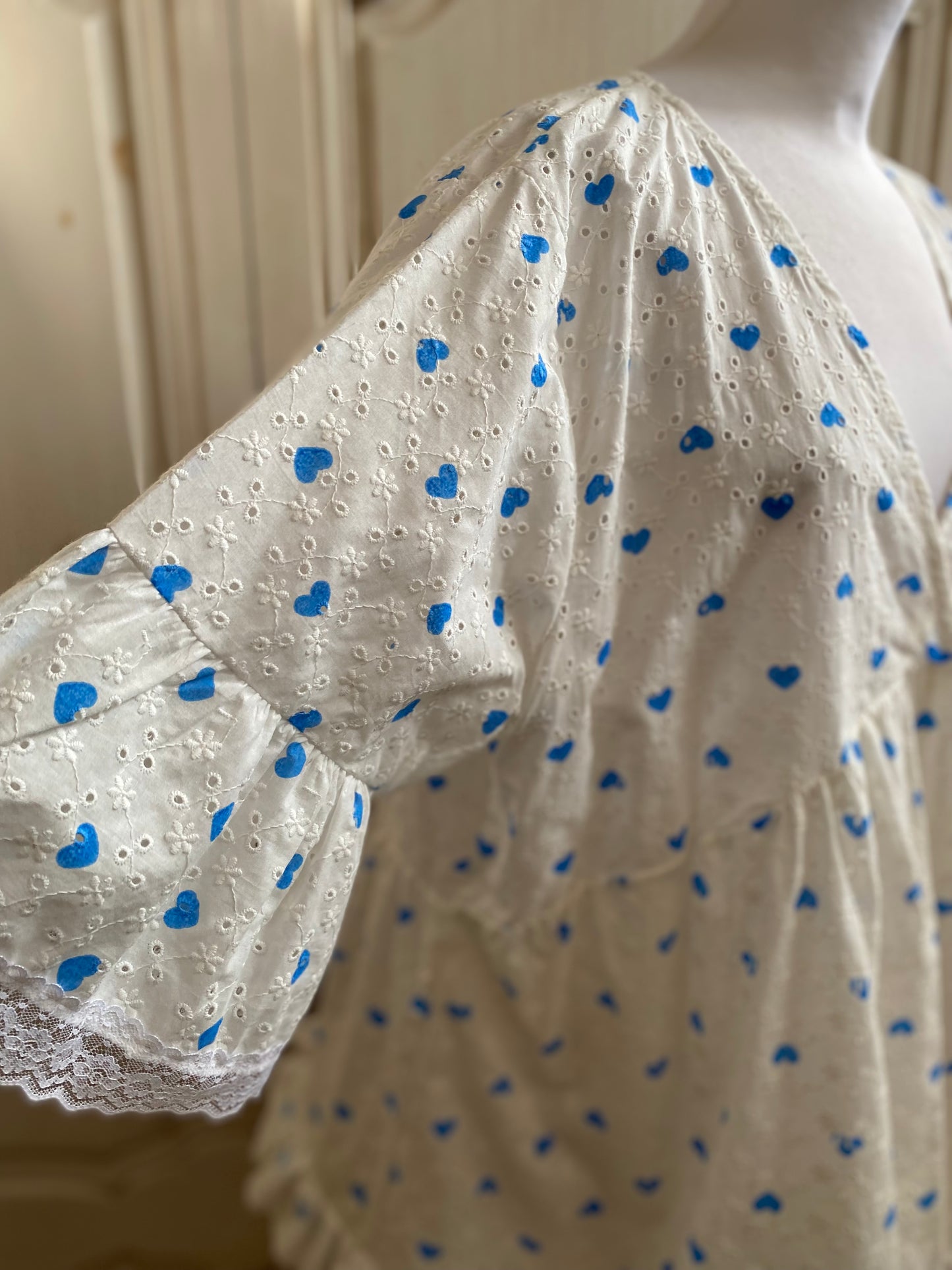 Tunique Cœur couleur turquois du 44 au 52