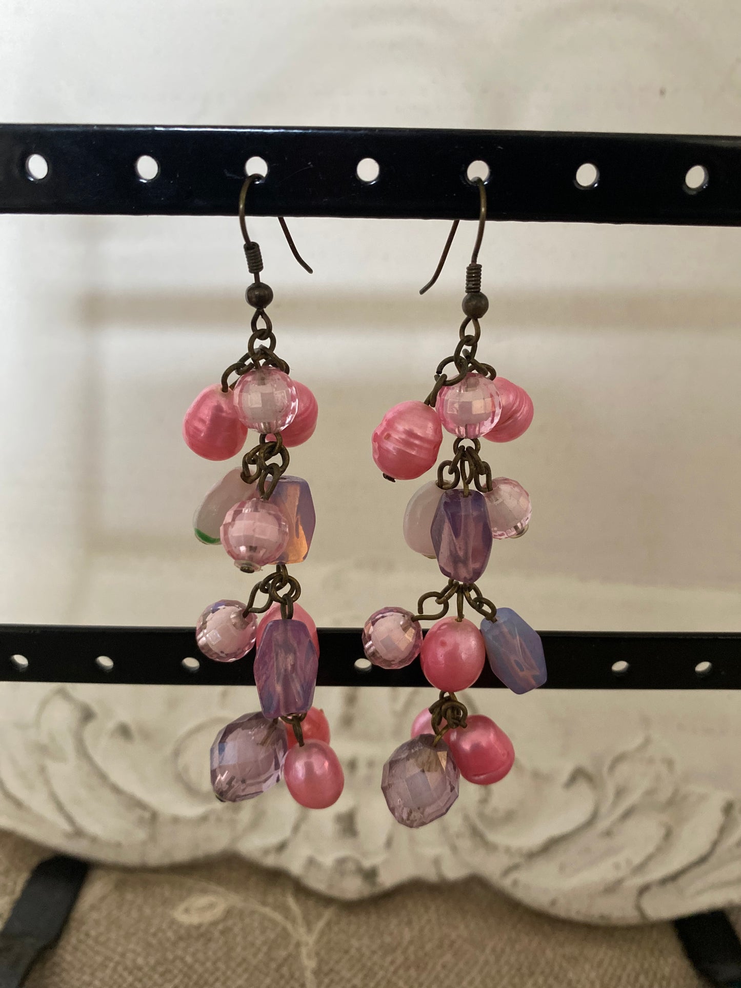 Boucle rose violet