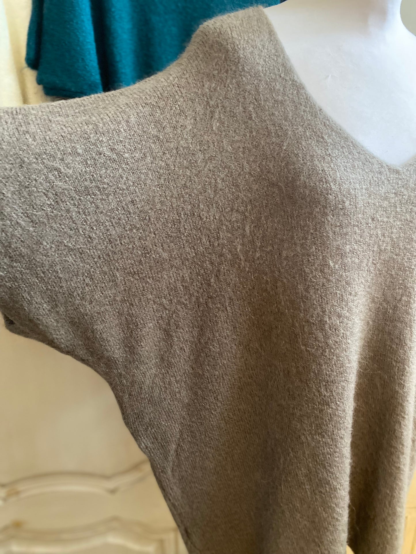 Pull Oversize Taupe du 42 au 54