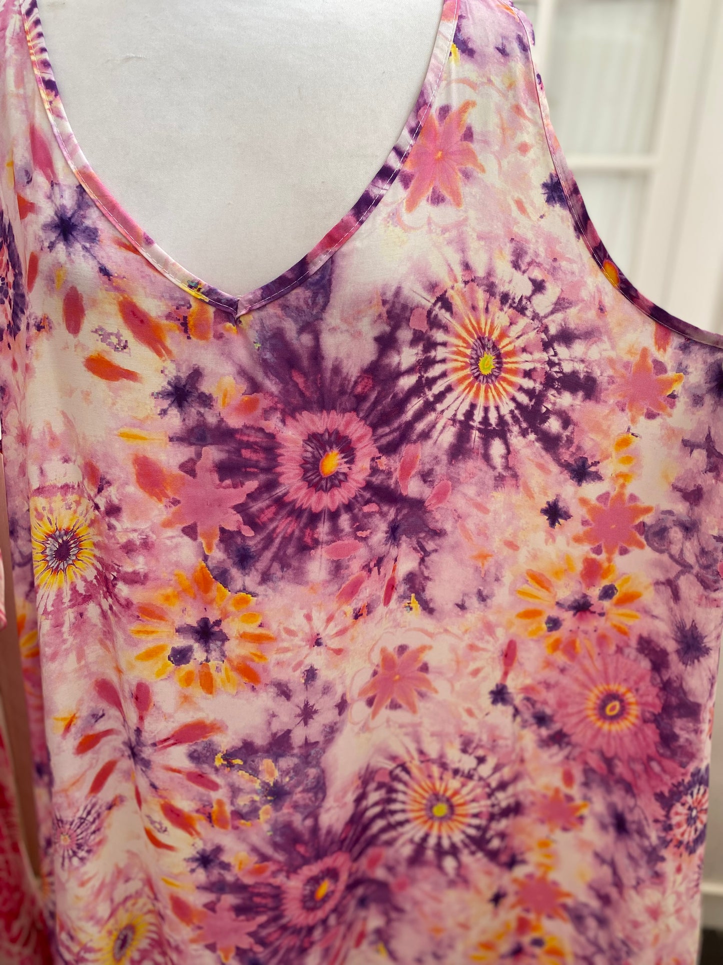 Robe Lisa violet convient du 44 au 54