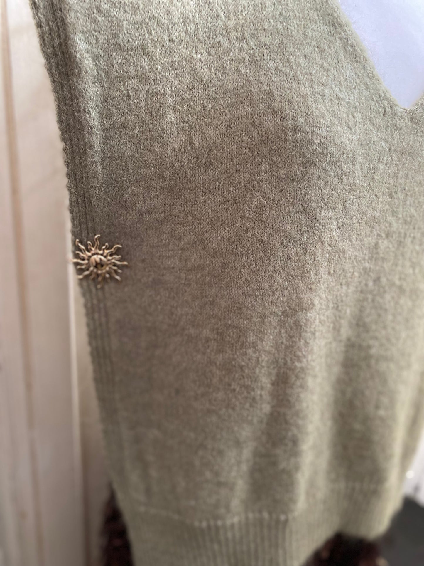 Pull soleil kaki du 40 au 48