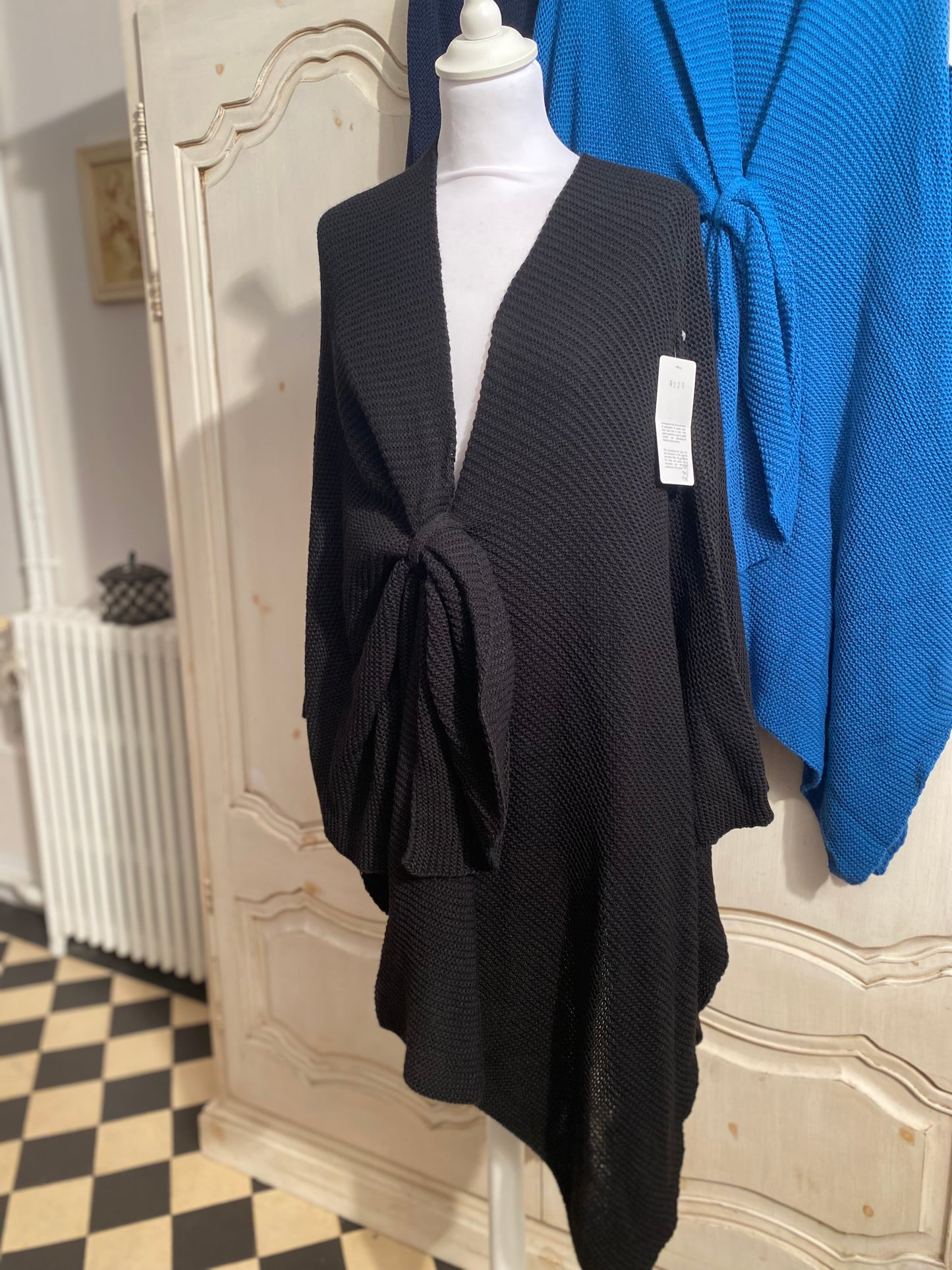 Châle noir du 40 au 54