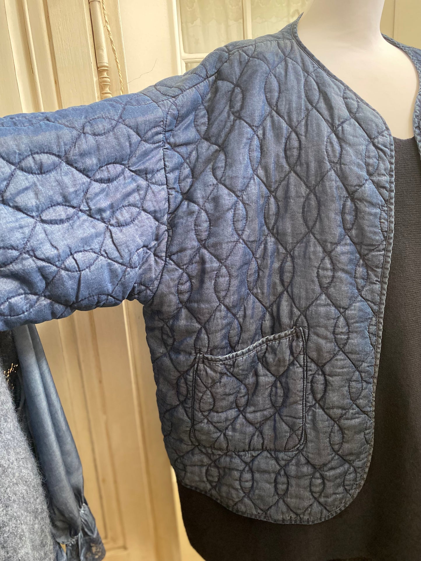 Veste jeans foncé du 44 au 52