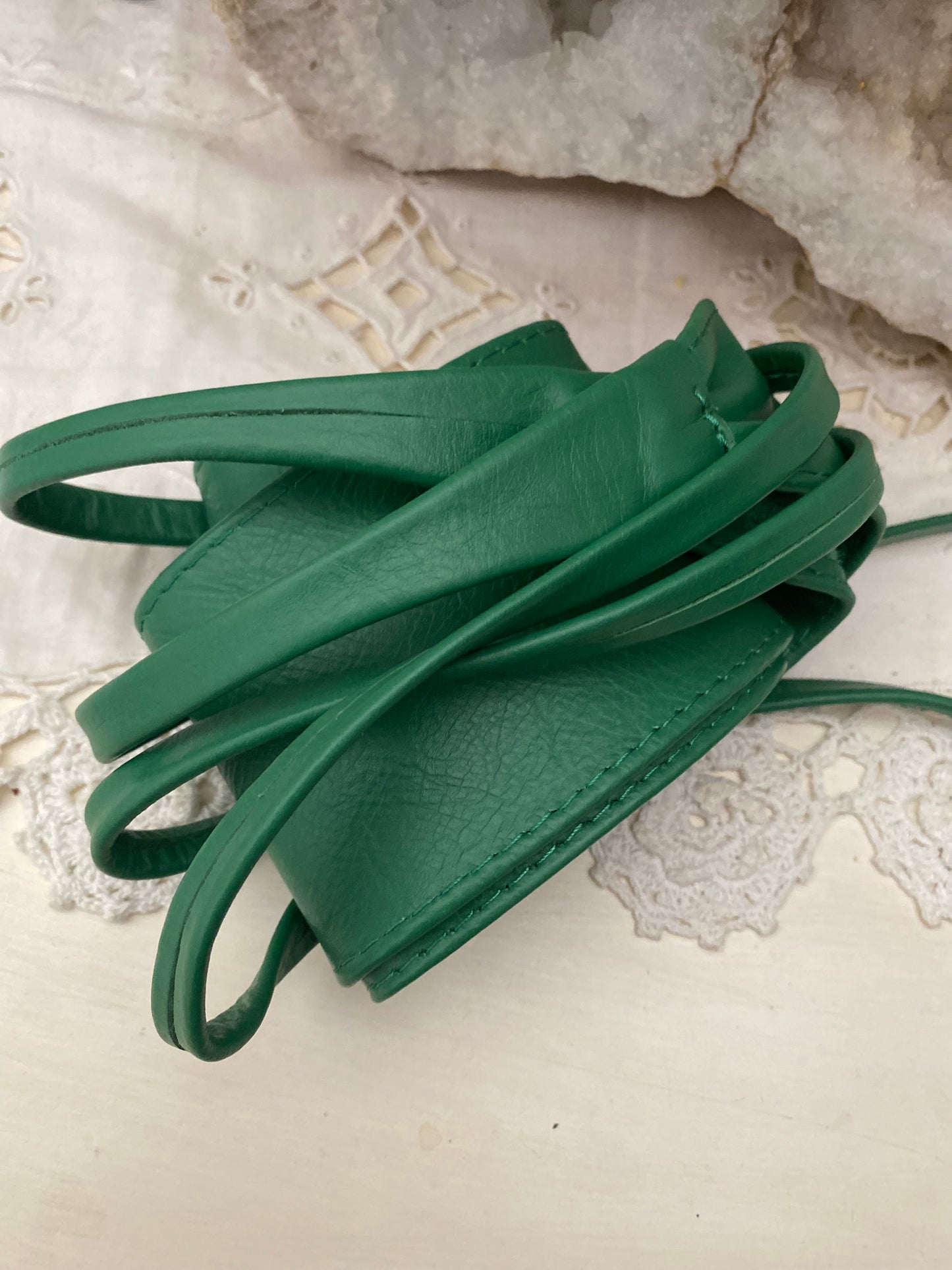 Ceinture Kimono Vert Brésil convient du 38 au 52