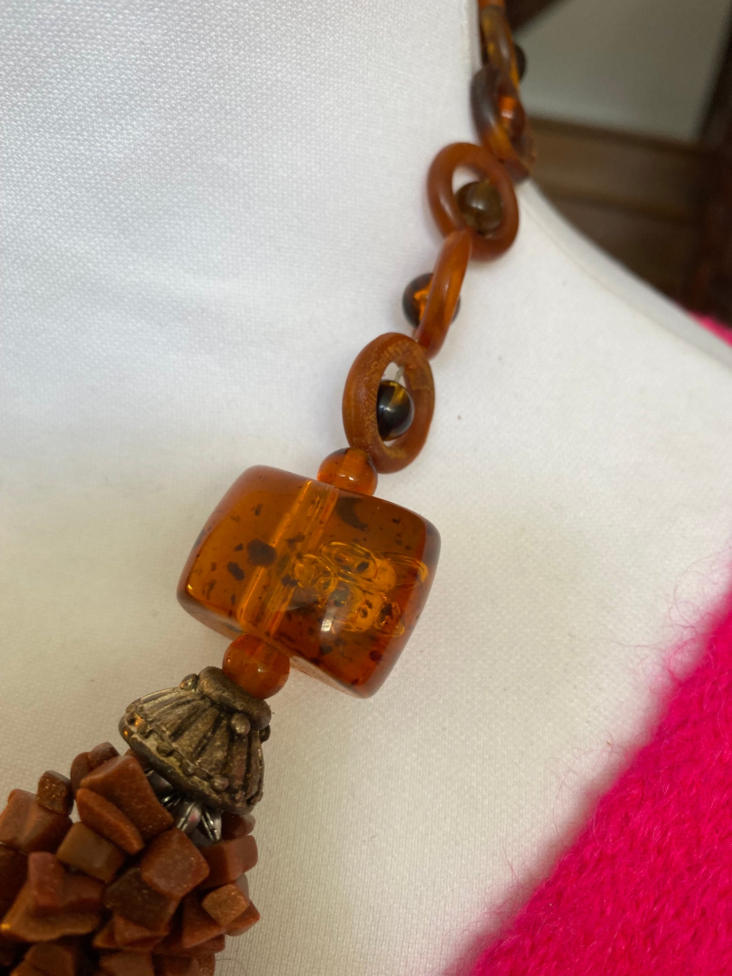 Collier pierres de Soleil