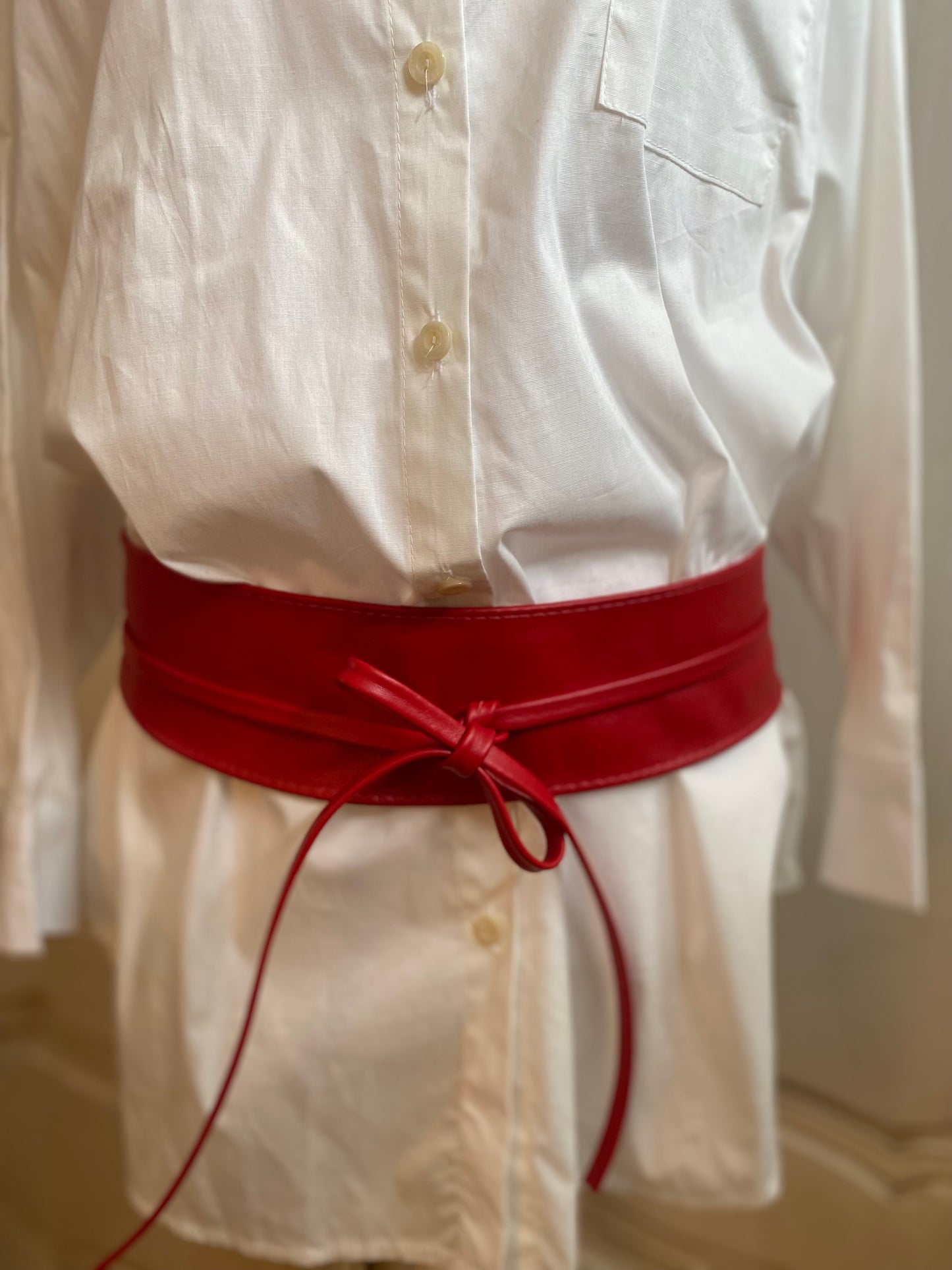 Ceinture Kimono Rouge convient du 38 au 52