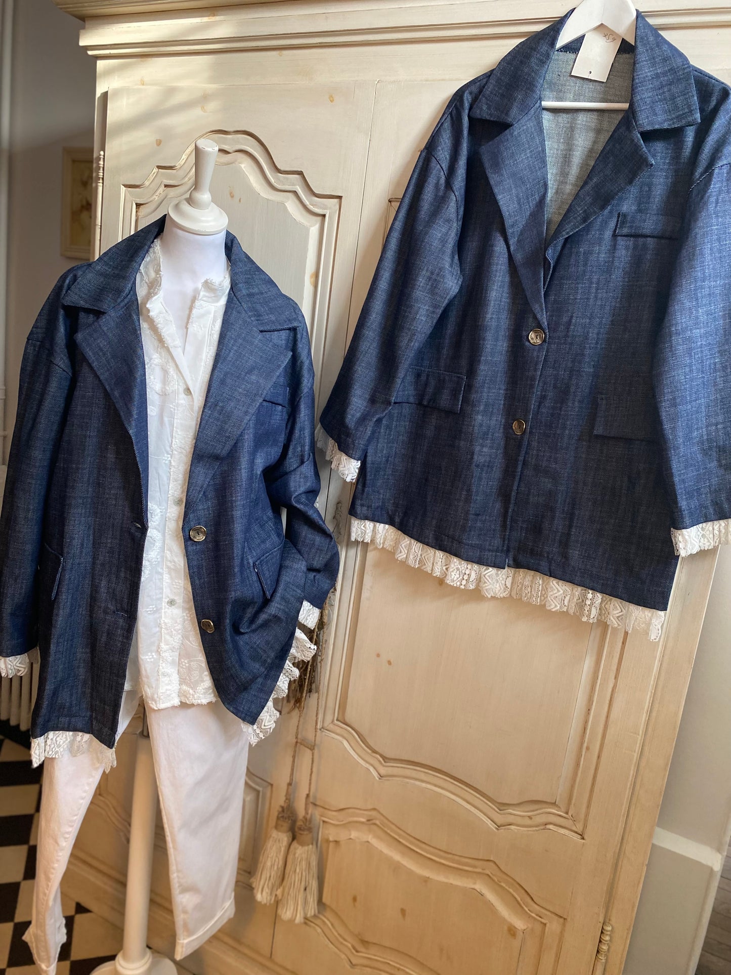 Veste Jeans convient du 44 au 52