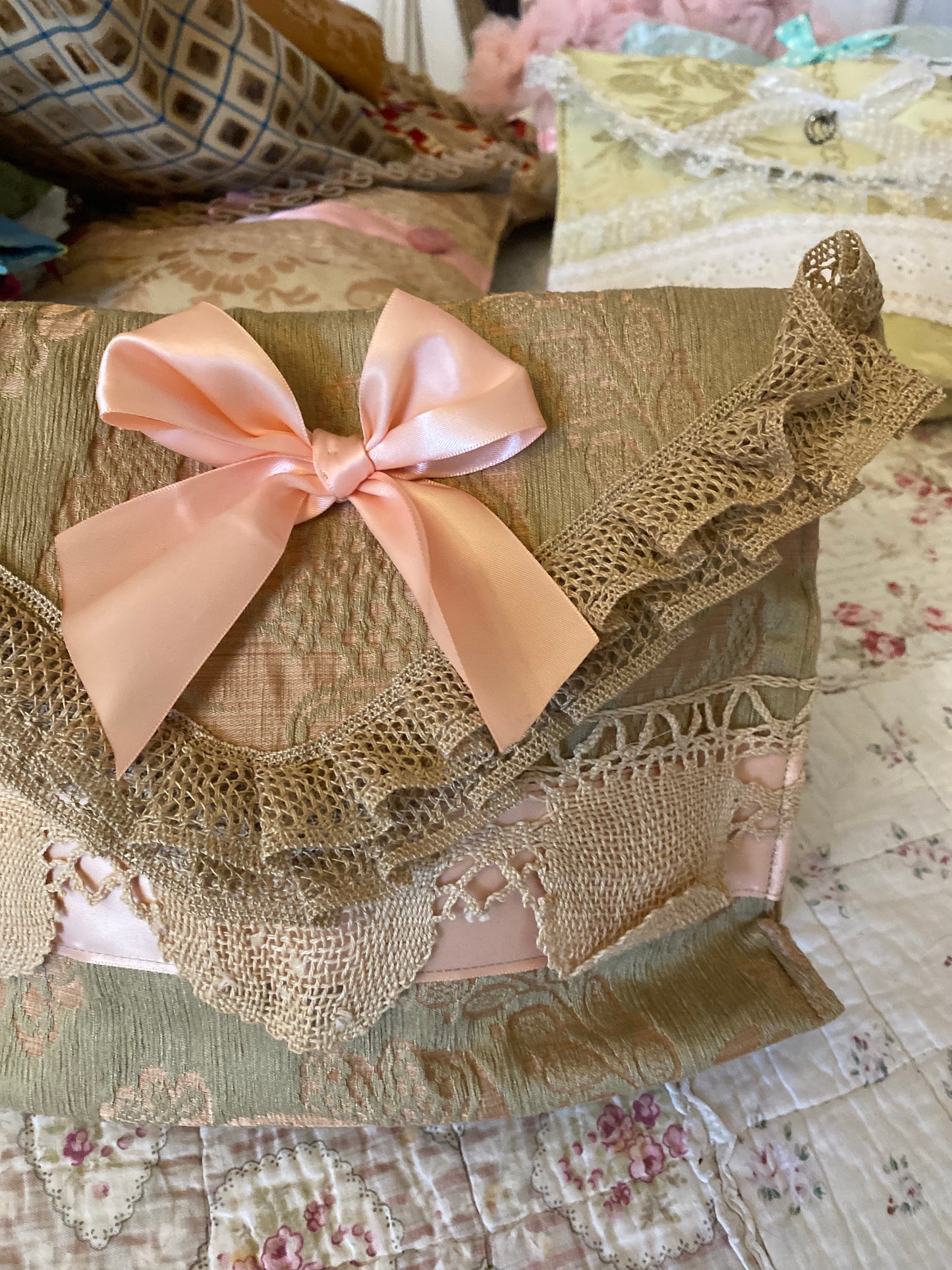 Pochette en Soie épaisse Petula