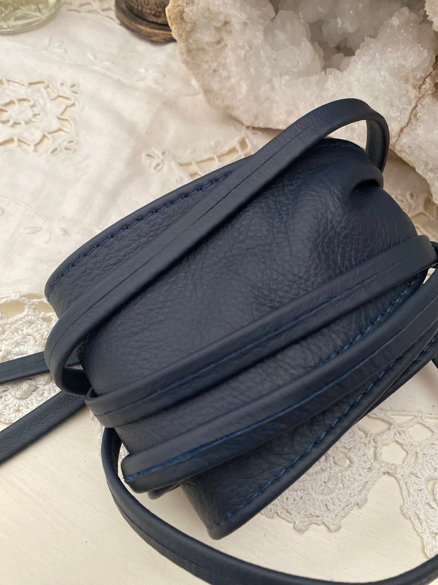 Ceinture Kimono Marine convient du 38 au 52