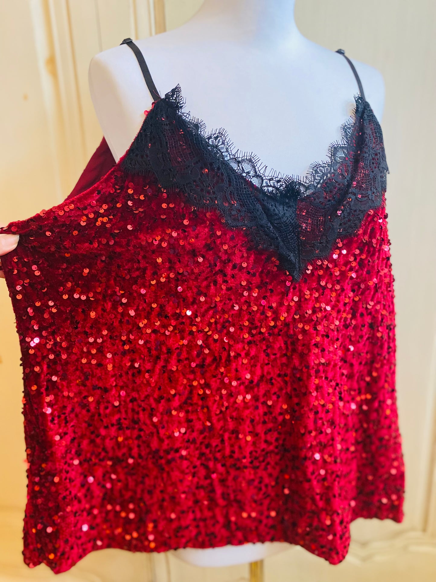 Promo Rouge et noir 3 pièces oversize du 42 au 48