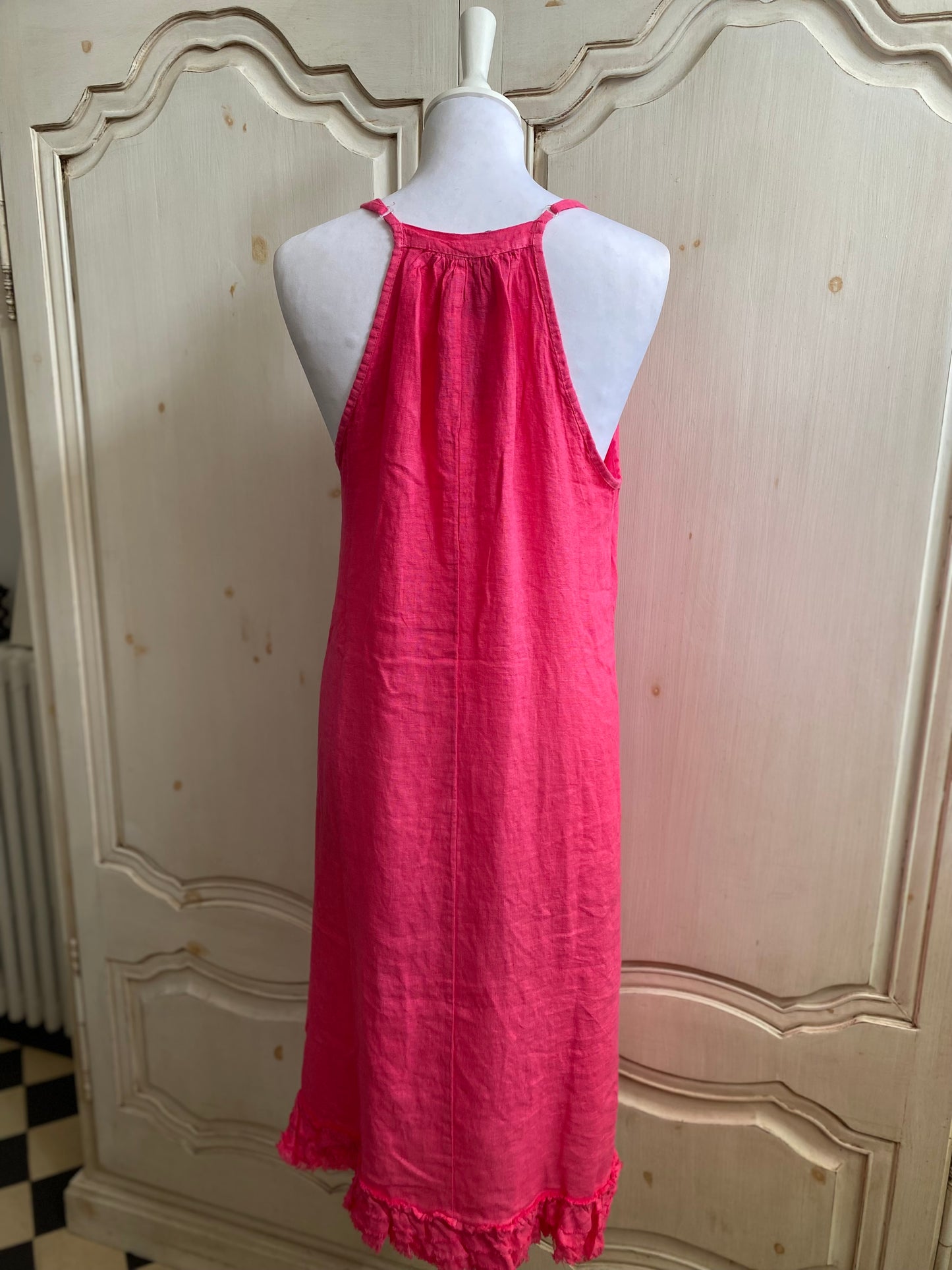 Robe Lin fuchsia du 38 au 46