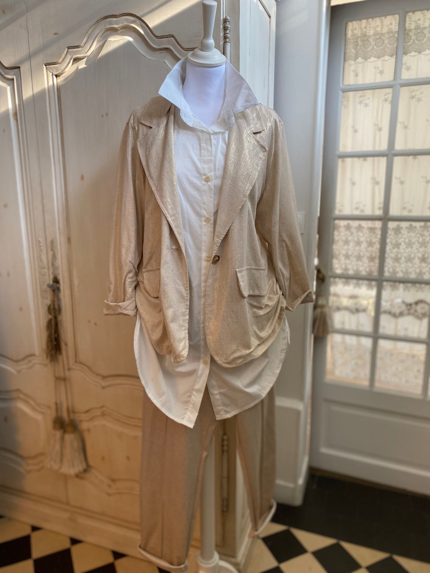 Tenue Lamée convient du 38 au 46