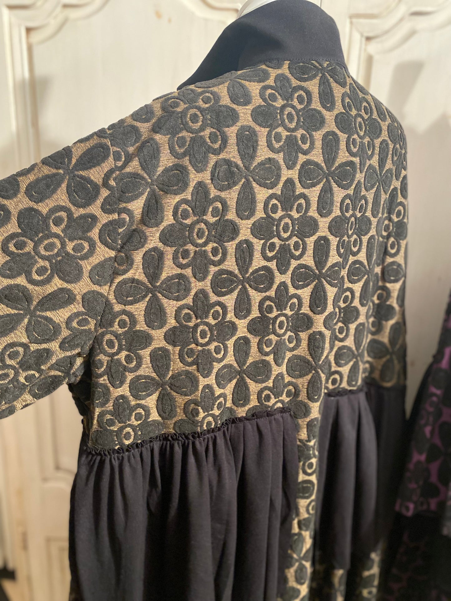 Robe Manteau marron convient du 44 au 52