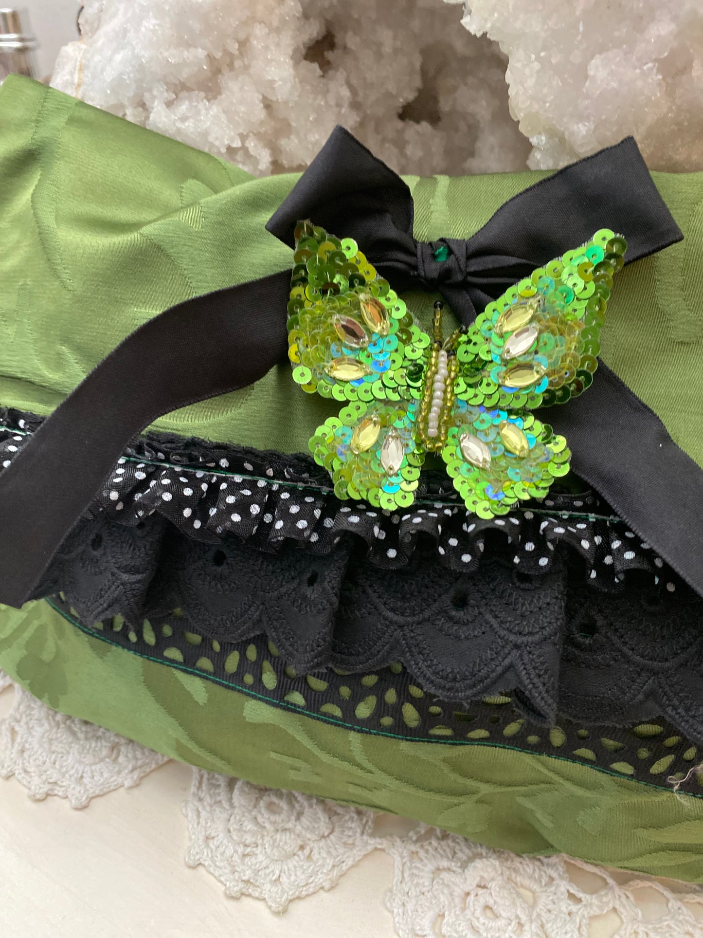 Pochette Taffetas de soie Brésil