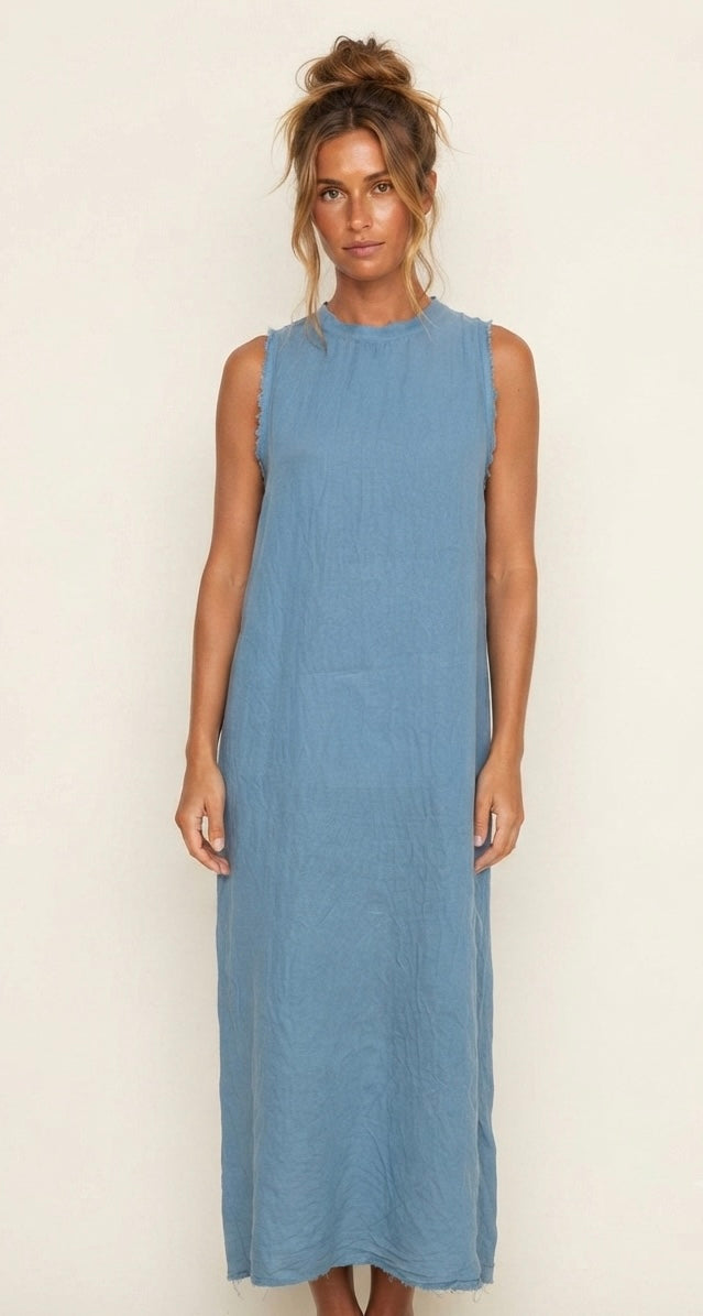 Robe Latin bleu du 38 au 46