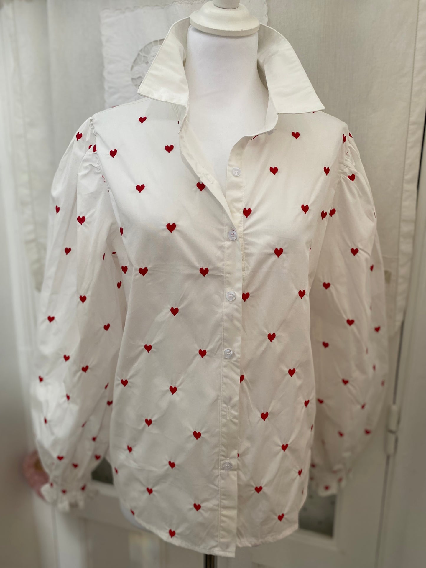 Chemise cœur convient du 44/46