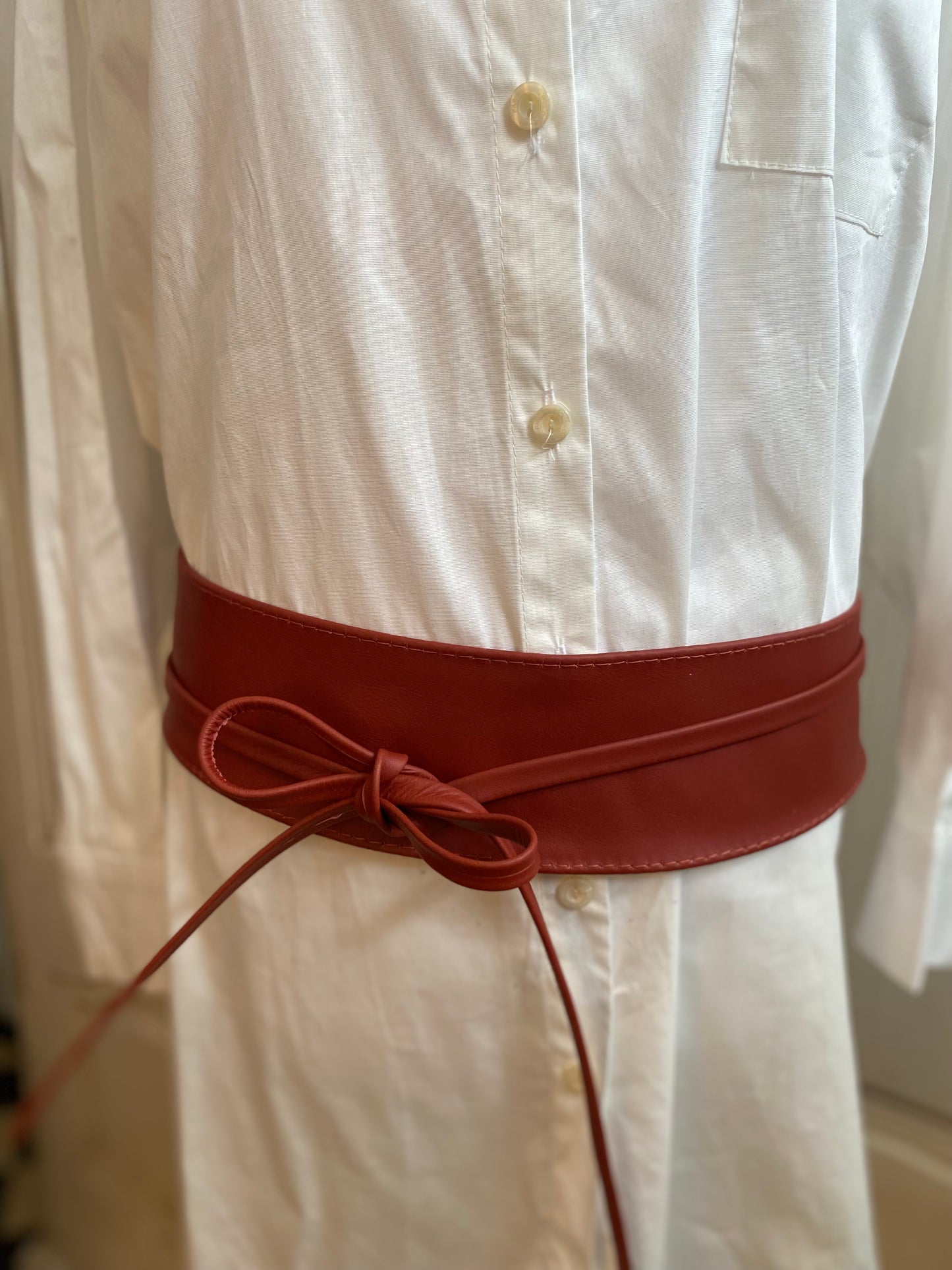 Ceinture Kimono Terracota convient du 38 au 52