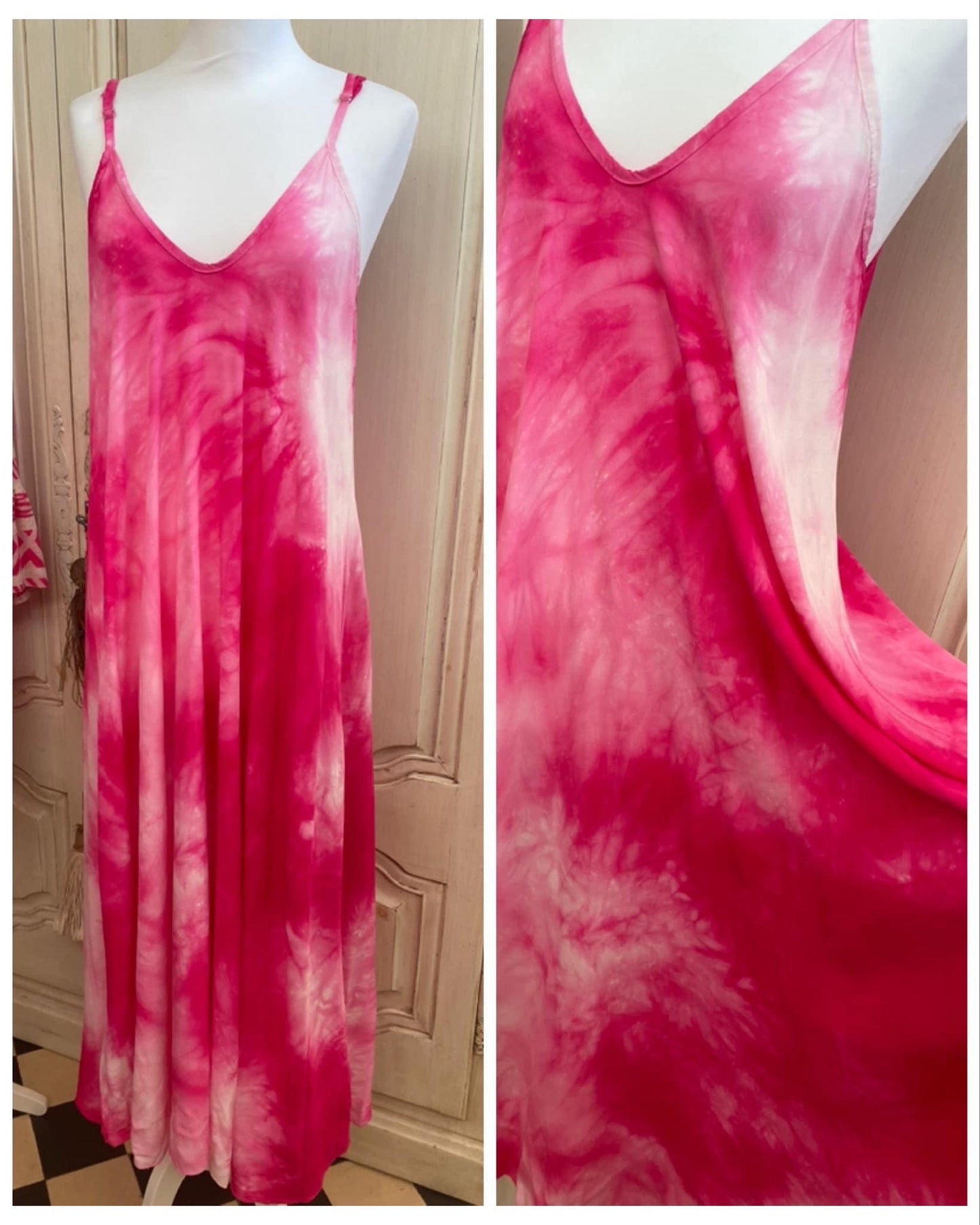 Robe Fuschia convient du 38 au 46