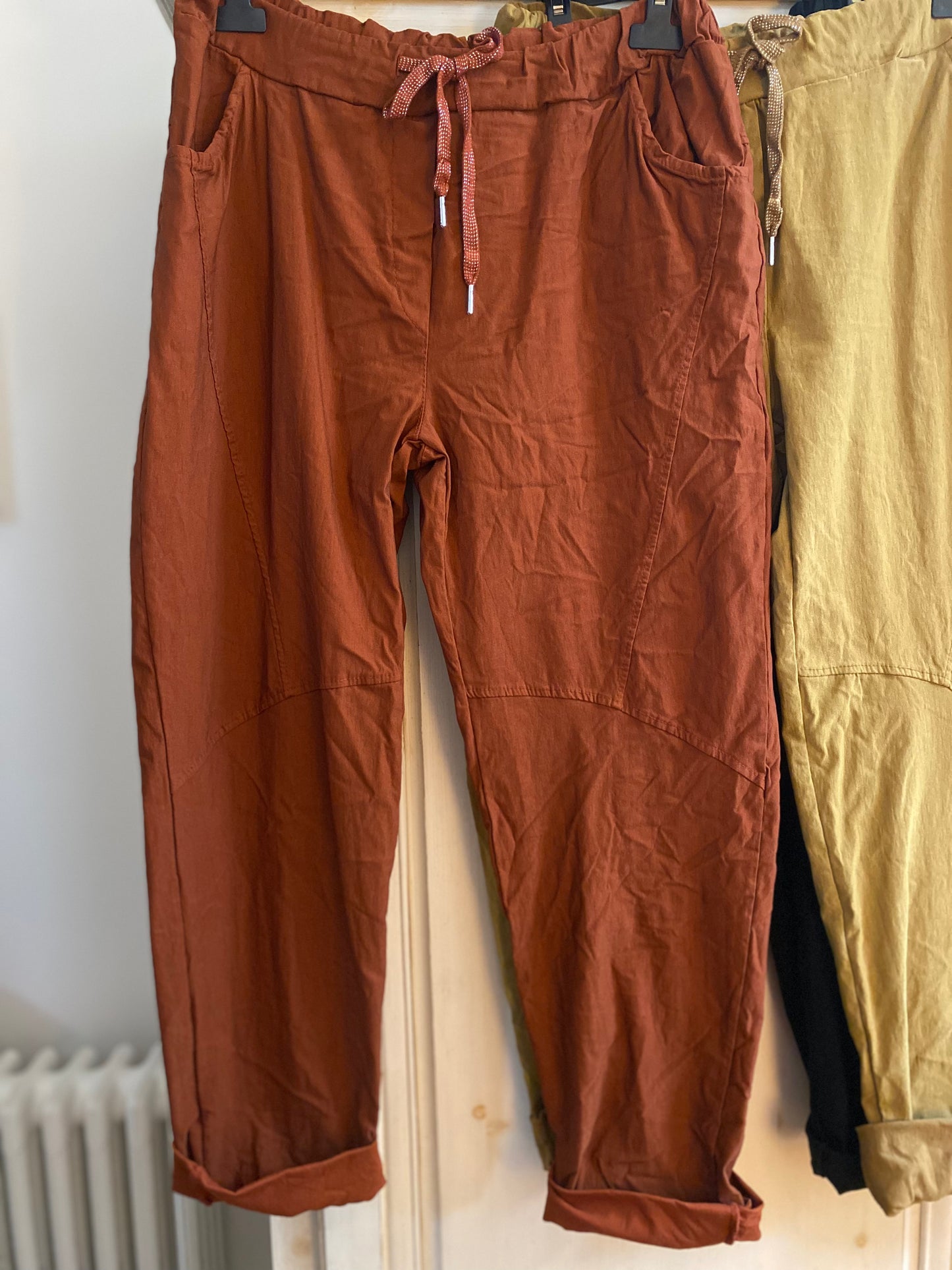 Pantalon paprika stretch convient du 42 au 50