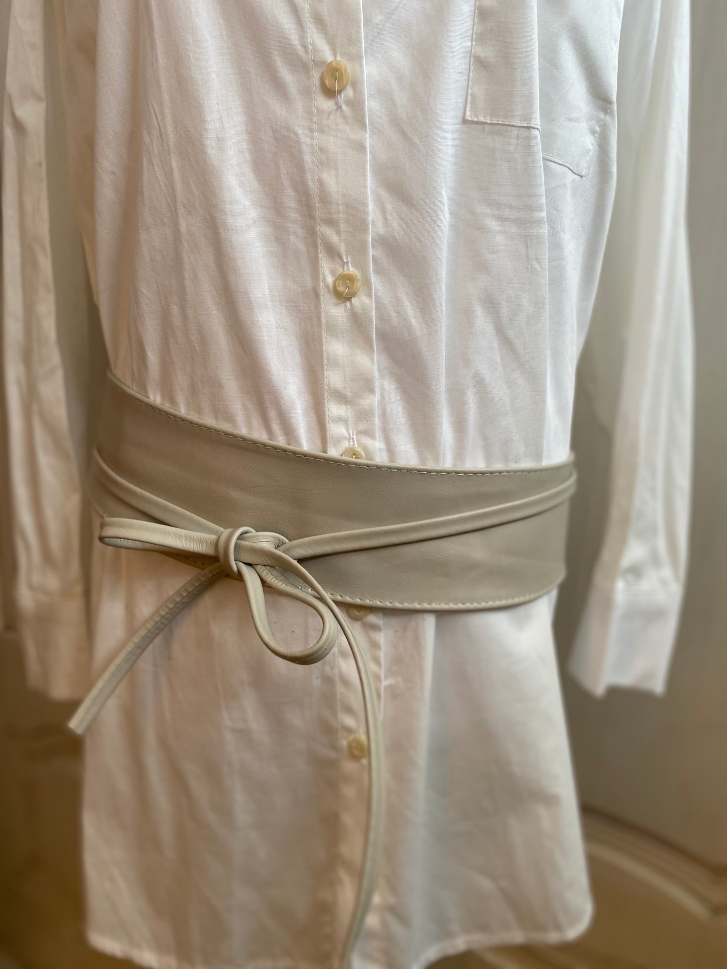 Ceinture Kimono grège convient du 38 au 52