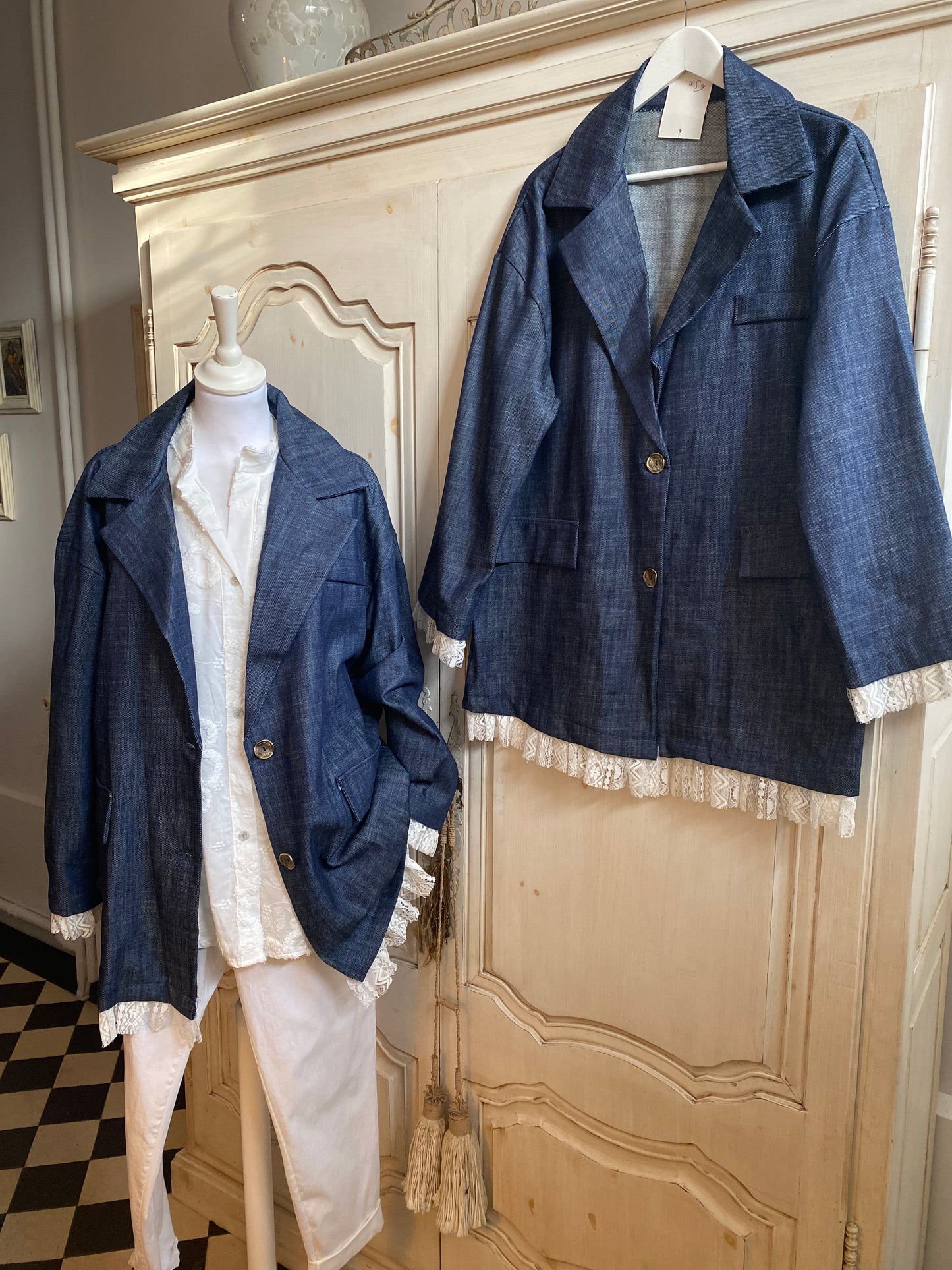 Veste Jeans convient du 44 au 52
