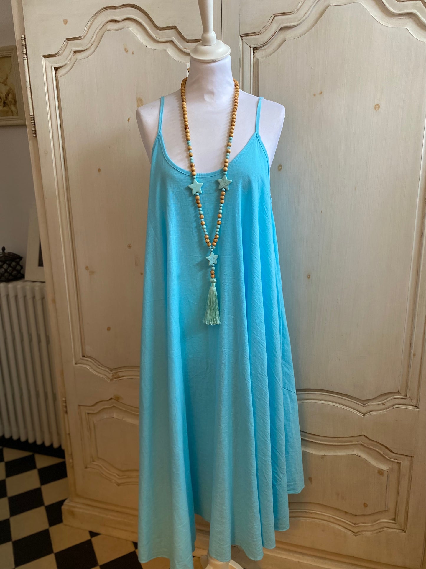Robe Alisé turquoise du 42 au 50