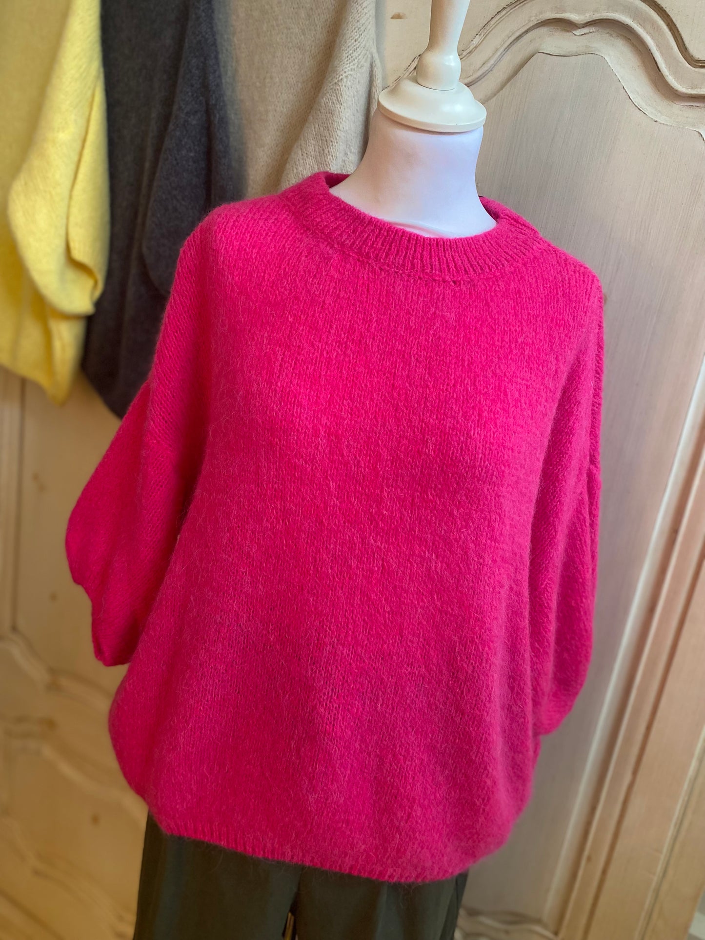 Pull Marie Fuchsia du 38 au 46