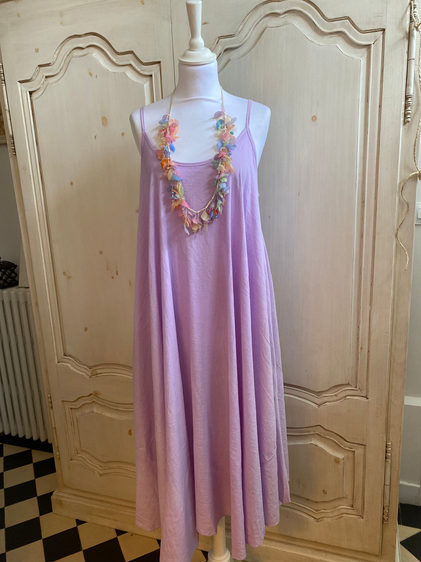 Robe Alisé Lavande du 42 au 50