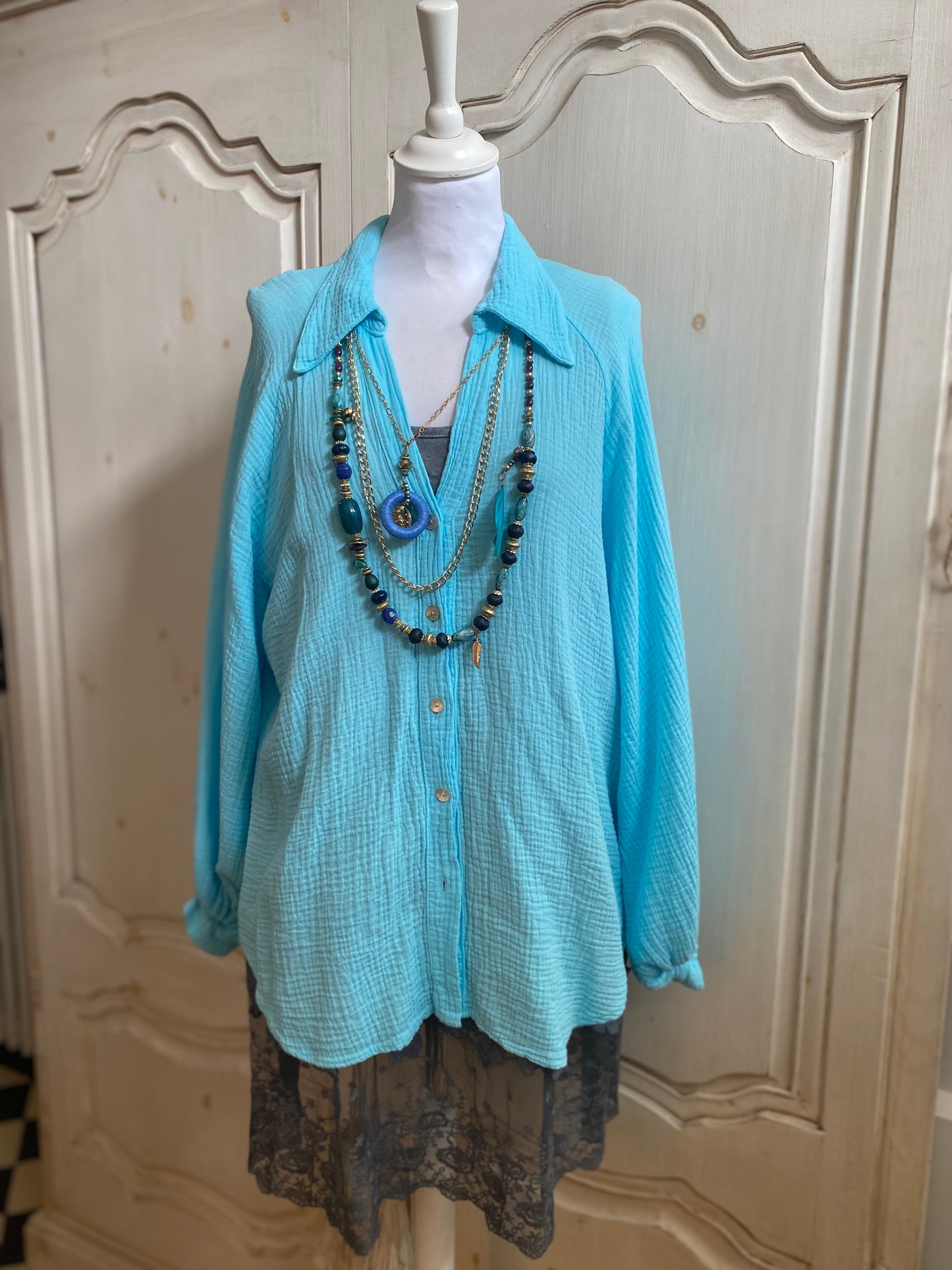 Promo Tenue Azur 5 pieces du 40 au 46 oversize